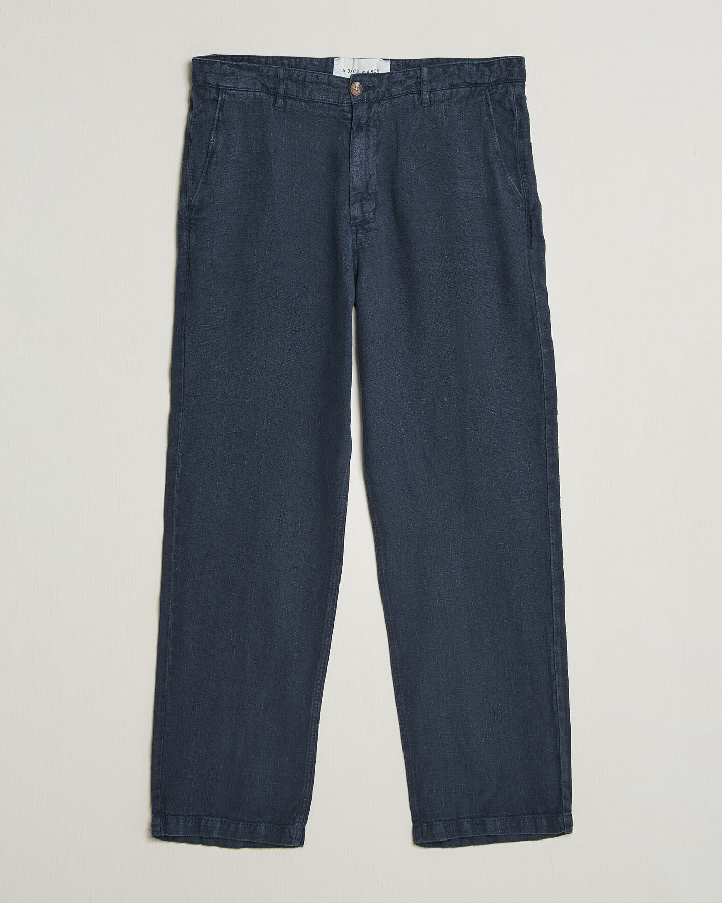 Herr | Senast inkommet | A Day's March | Redwood Linen Trousers Navy