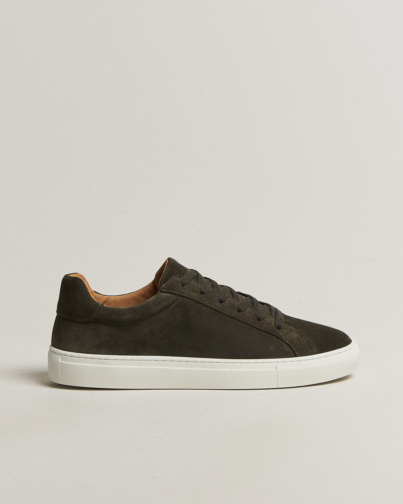 Herr | Sneakers | A Day's March | Marching Suede Sneaker Olive