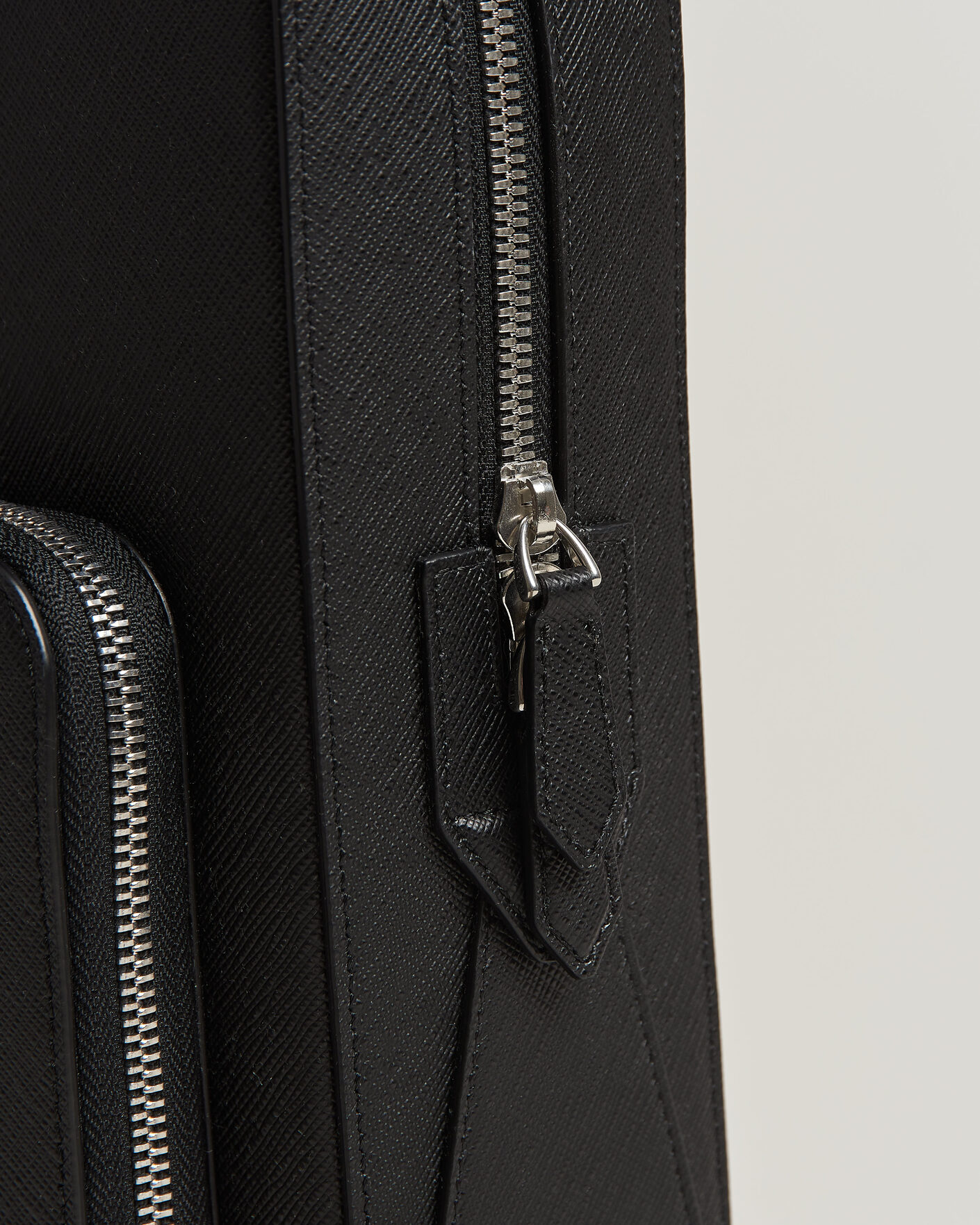 Herr | Väskor | Montblanc | Medium Sartorial Leather Briefcase with Pocket Black