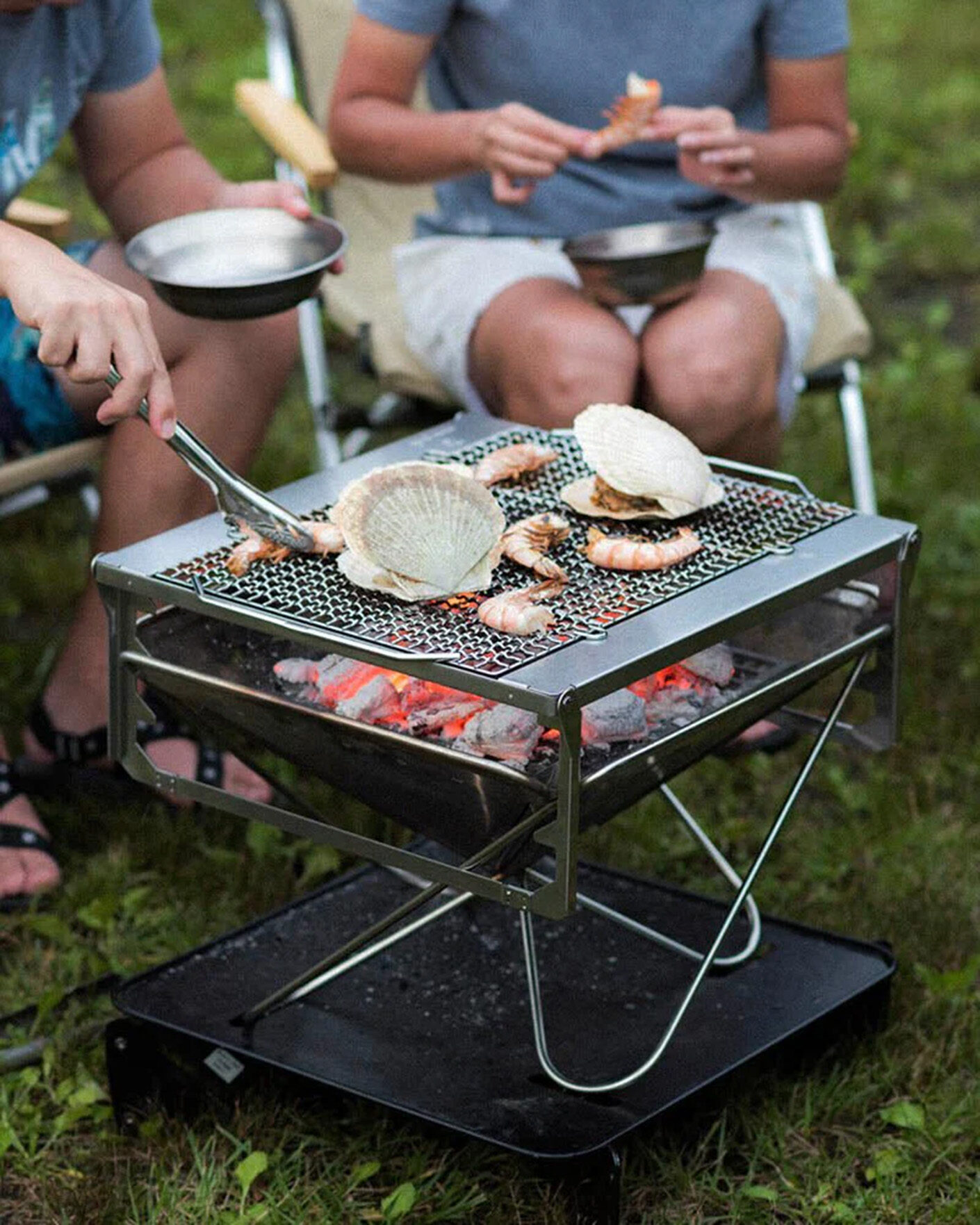 Herr | Outdoor living | Snow Peak | Takibi Fire & Grill Stainless Steel