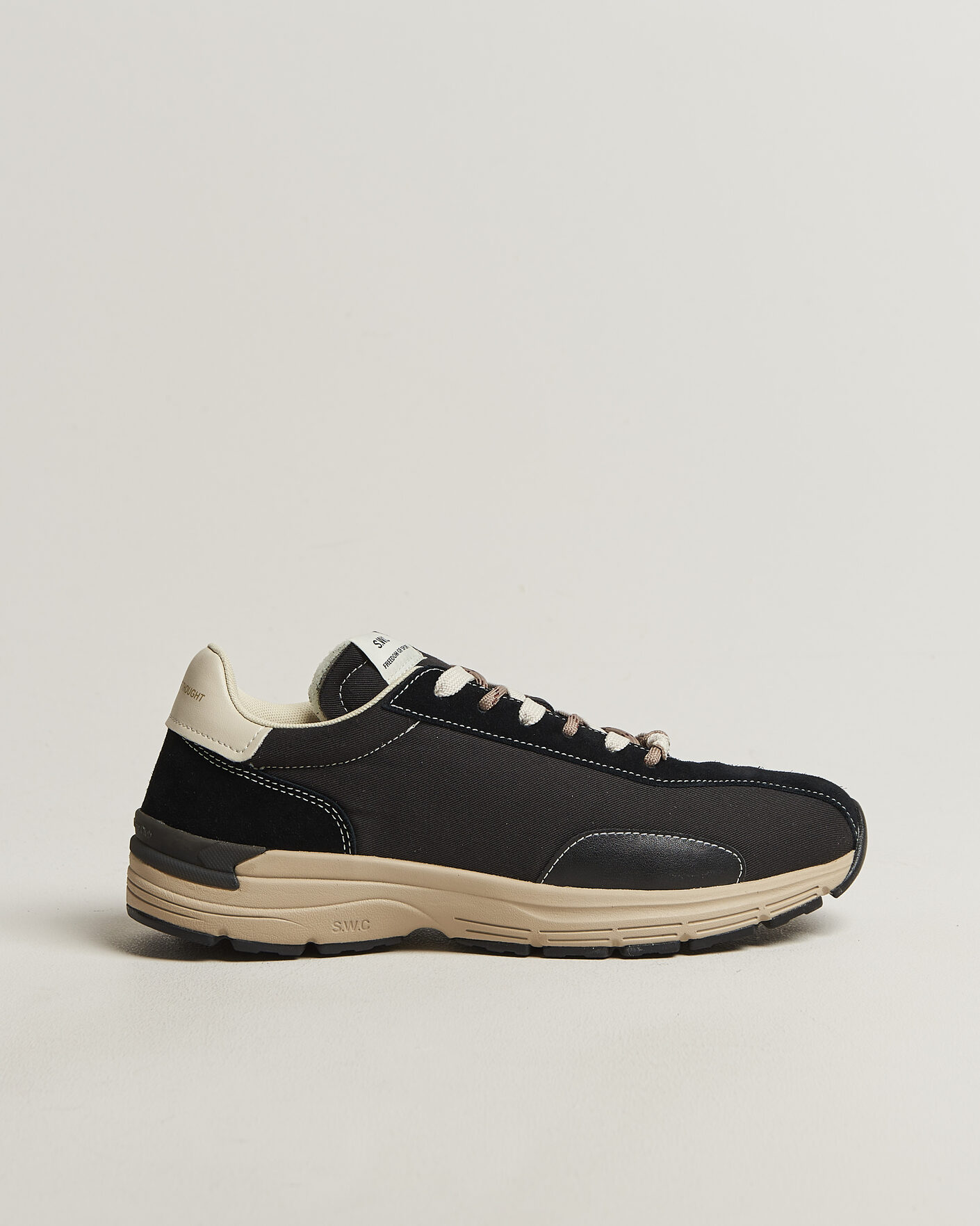 Herr | Sneakers | Stepney Workers Club | Legion Suede Twill Sneaker Black