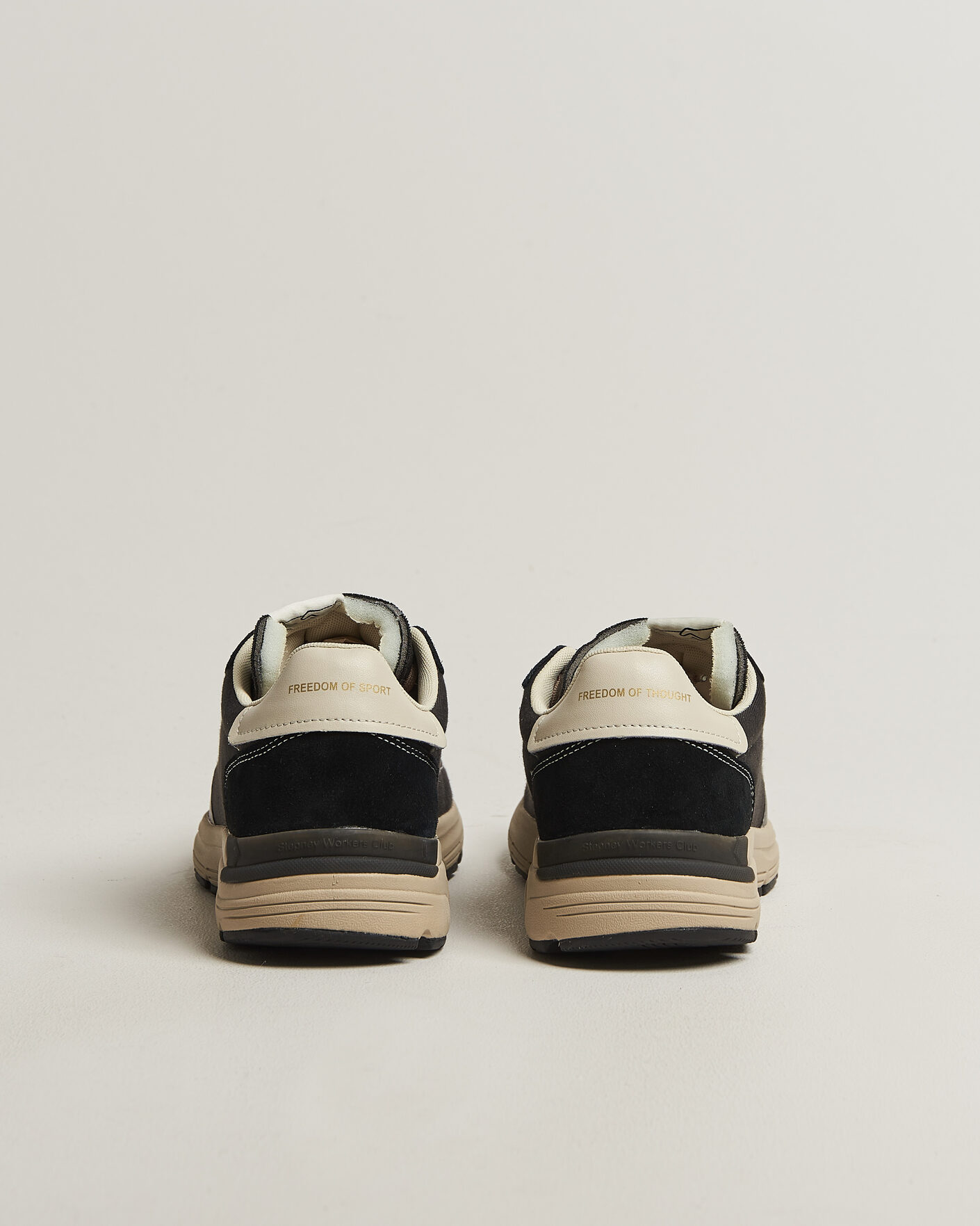 Herr | Sneakers | Stepney Workers Club | Legion Suede Twill Sneaker Black