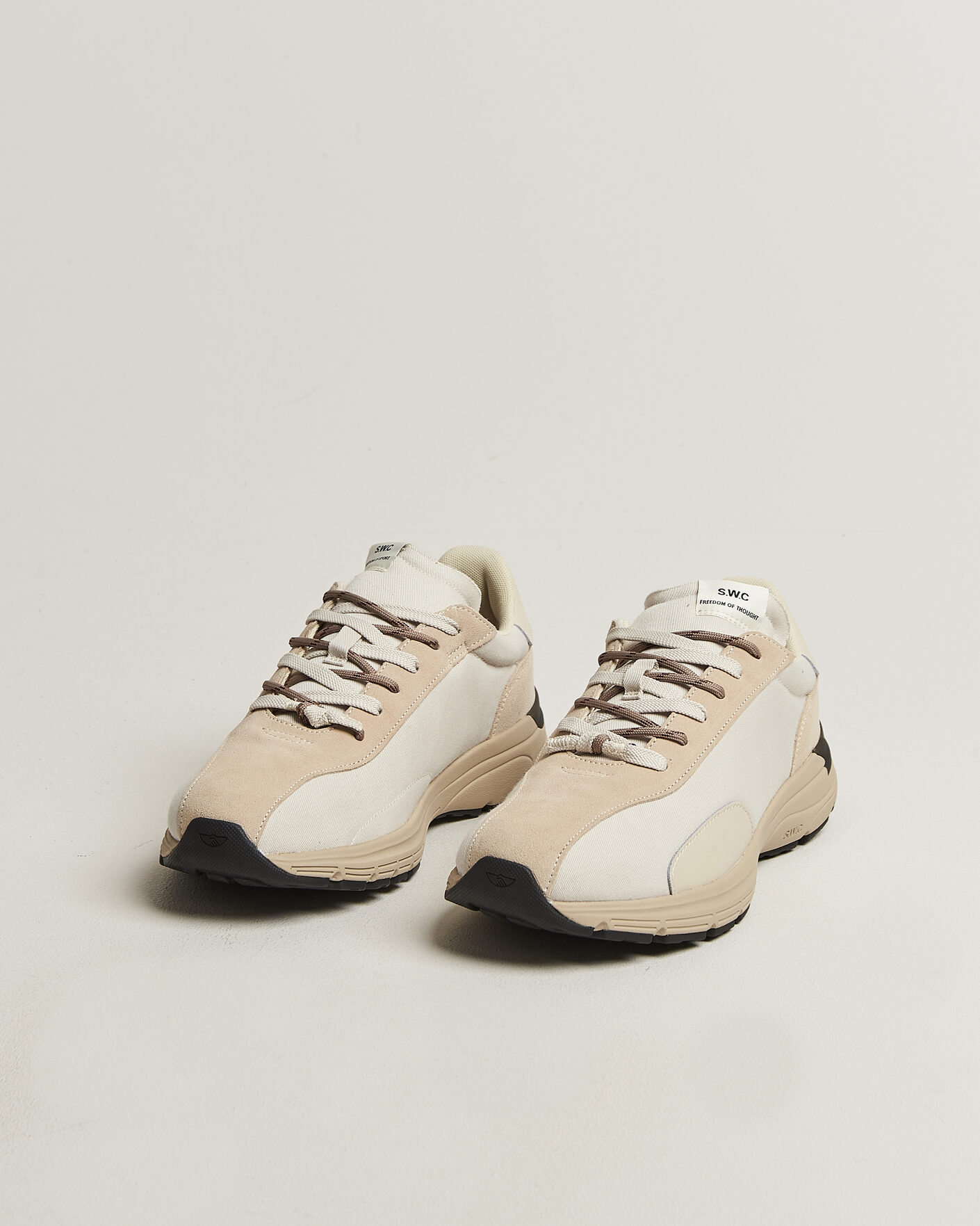 Herr | Sneakers | Stepney Workers Club | Legion Suede Twill Sneaker Oat
