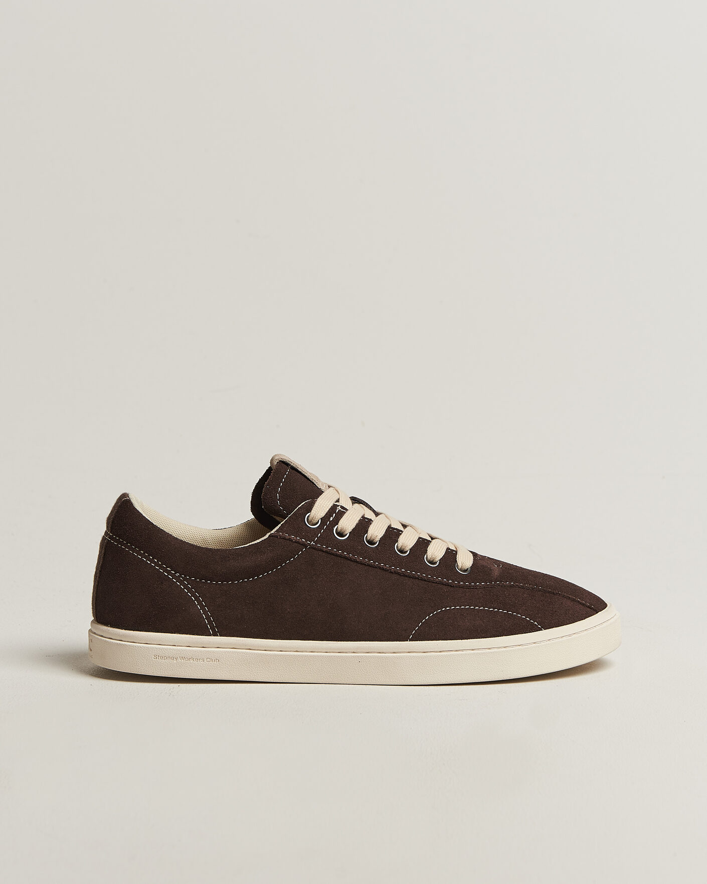 Herr | Sneakers | Stepney Workers Club | Surma Suede Sneaker Dark Brown