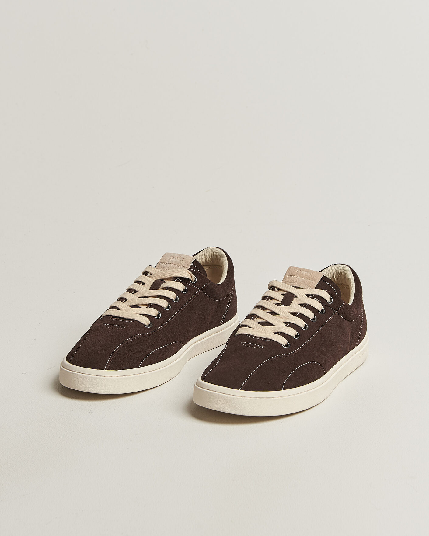 Herr | Sneakers | Stepney Workers Club | Surma Suede Sneaker Dark Brown