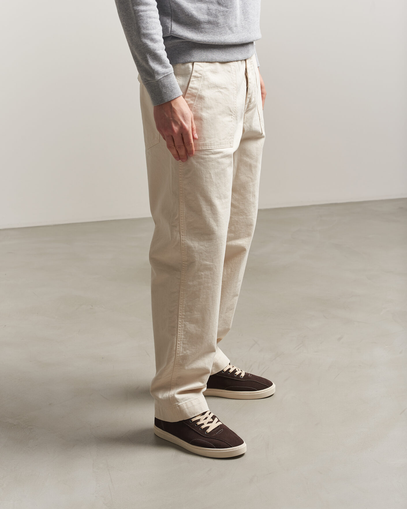 Herr | Sneakers | Stepney Workers Club | Surma Suede Sneaker Dark Brown