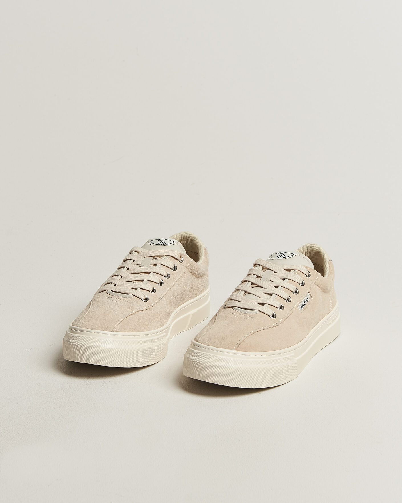 Herr | Sneakers | Stepney Workers Club | Dellow 02 Cupsole Suede Sneaker Oat