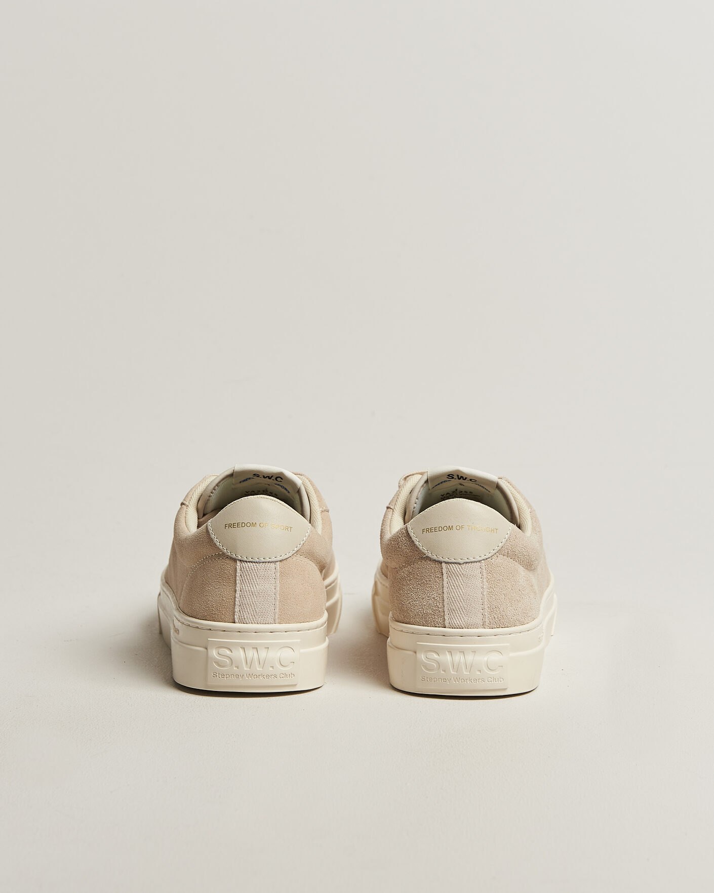Herr | Sneakers | Stepney Workers Club | Dellow 02 Cupsole Suede Sneaker Oat