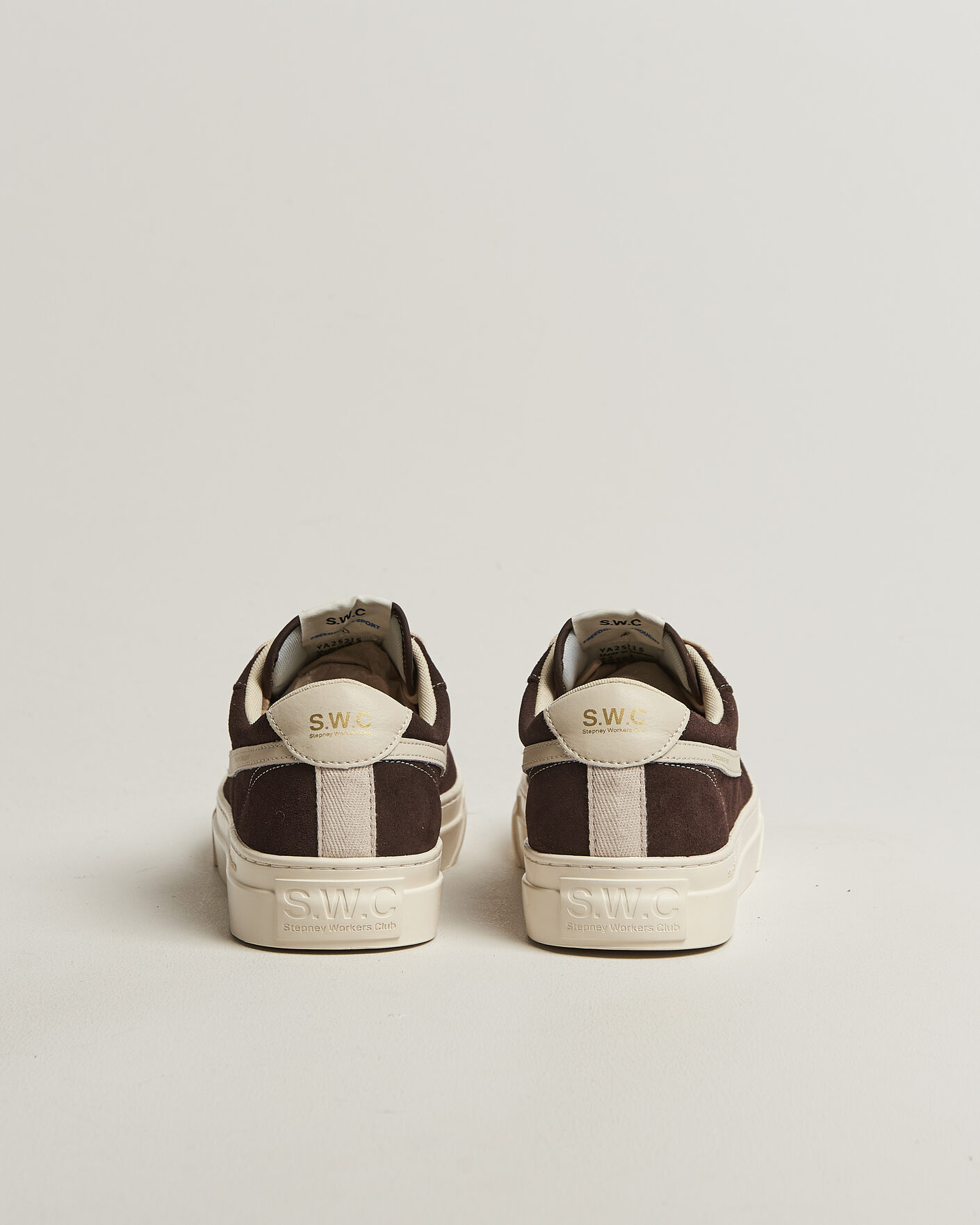 Herr | Sneakers | Stepney Workers Club | Dellow S-Strike Cupsole Suede Sneaker Dark Brown