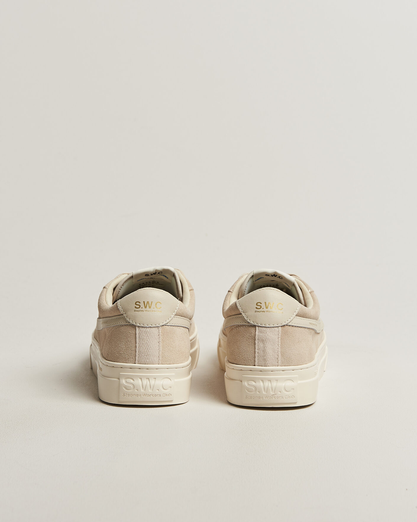 Herr | Sneakers | Stepney Workers Club | Dellow S-Strike Cupsole Suede Sneaker Oat