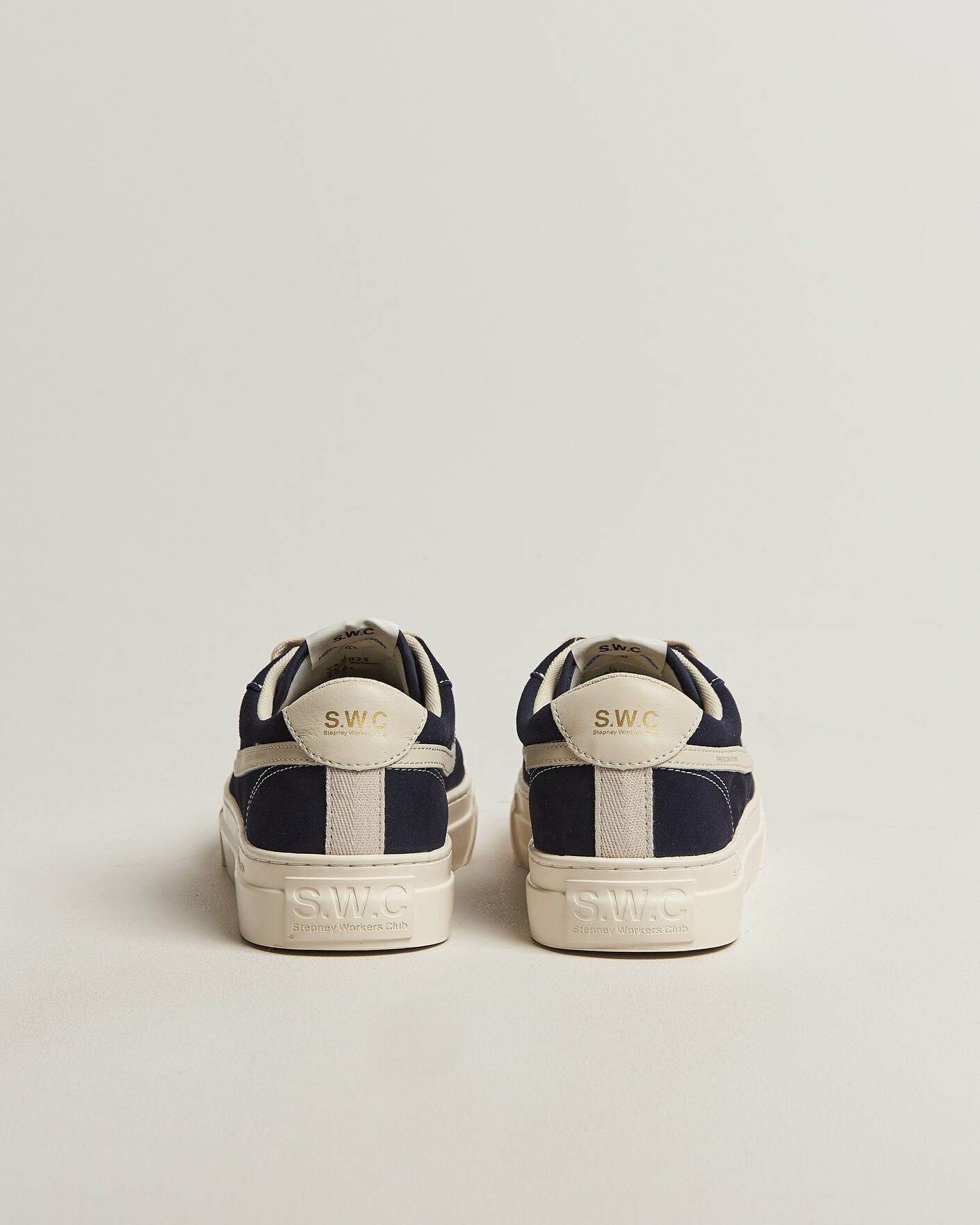 Herr | Sneakers | Stepney Workers Club | Dellow S-Strike Cupsole Suede Sneaker Navy