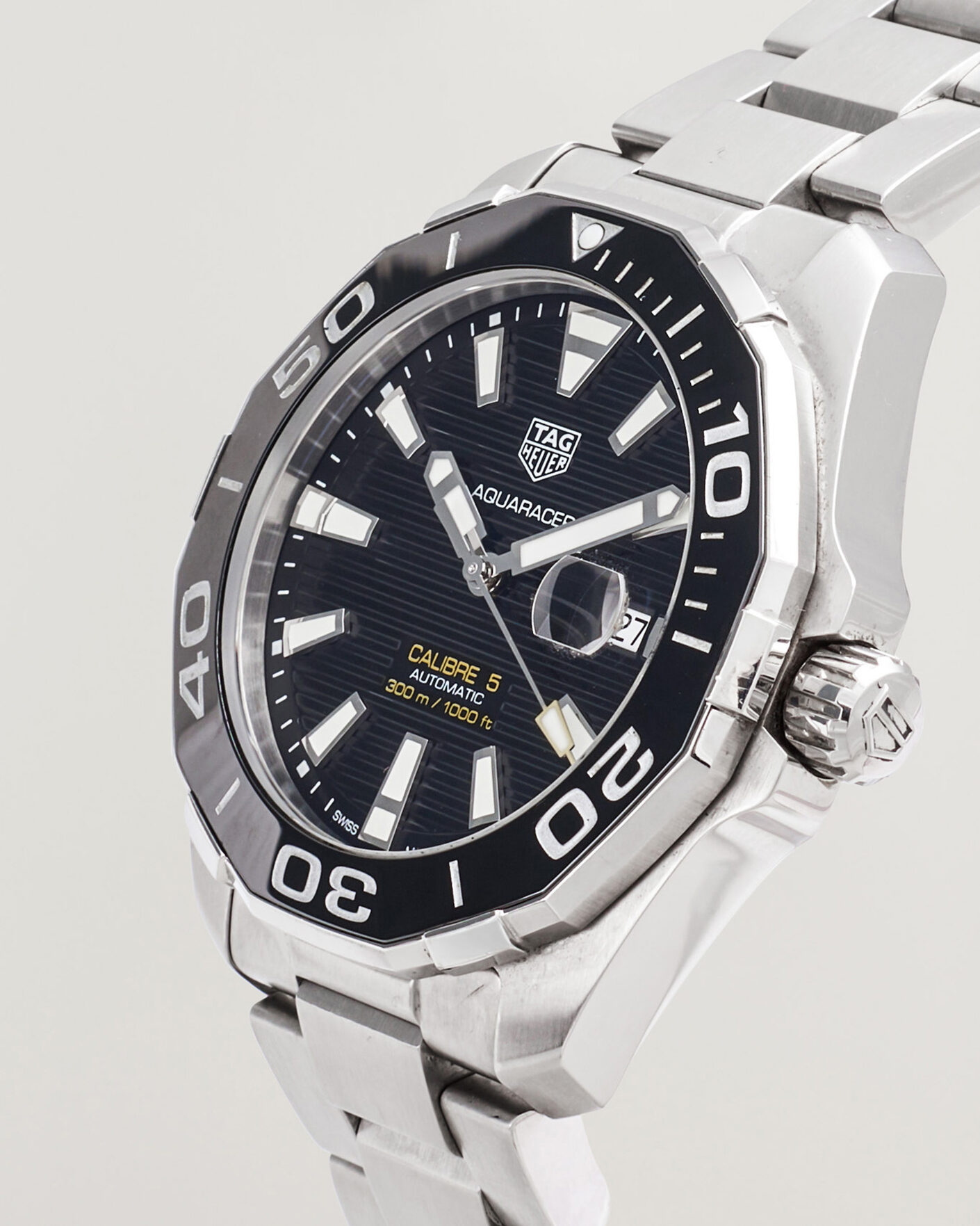 Herr | Pre-Owned & Vintage Watches | Tag Heuer Pre-Owned | Aquaracer Caliber 5 