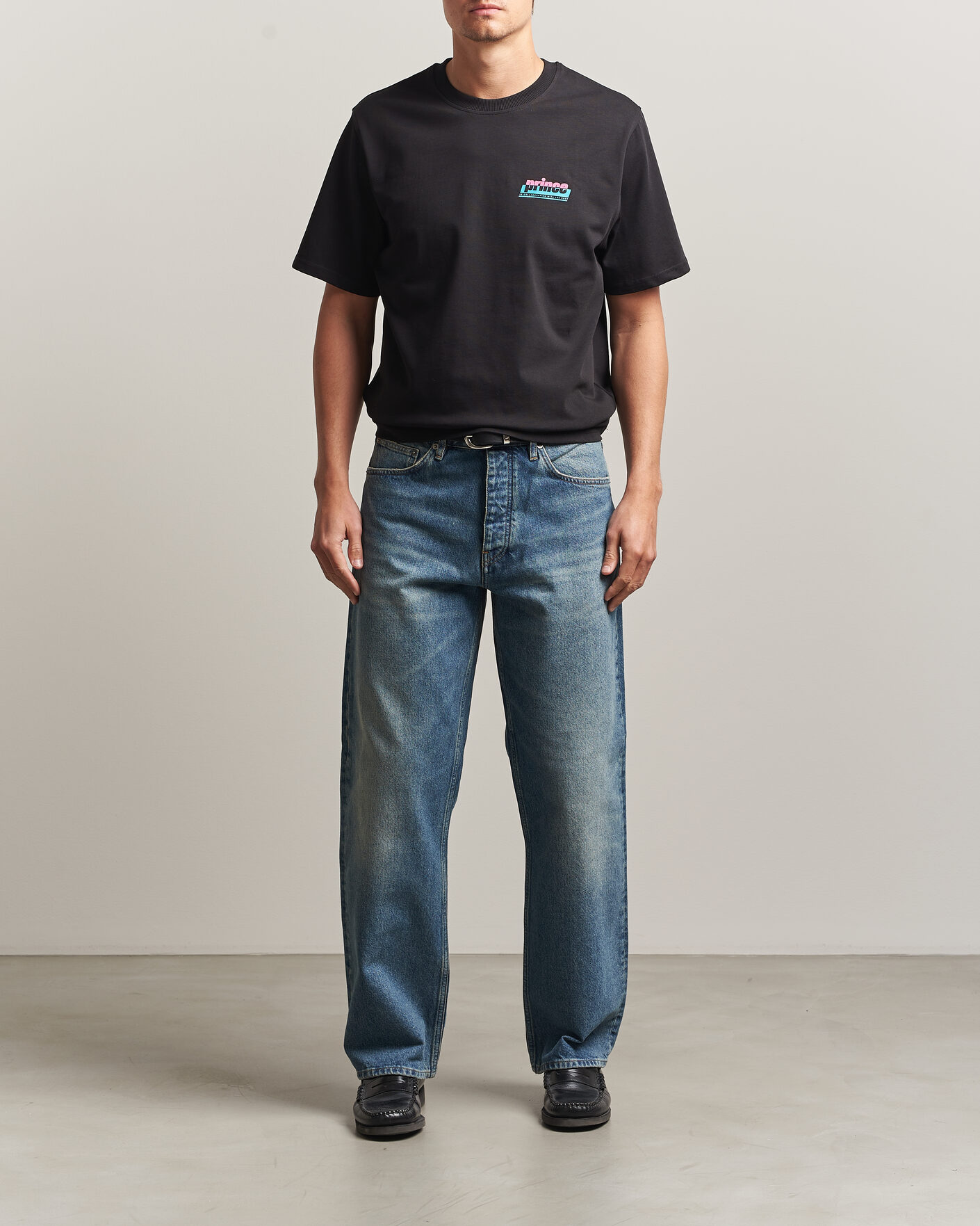 Herr | T-Shirts | LES DEUX | Prince P T-Shirt Black
