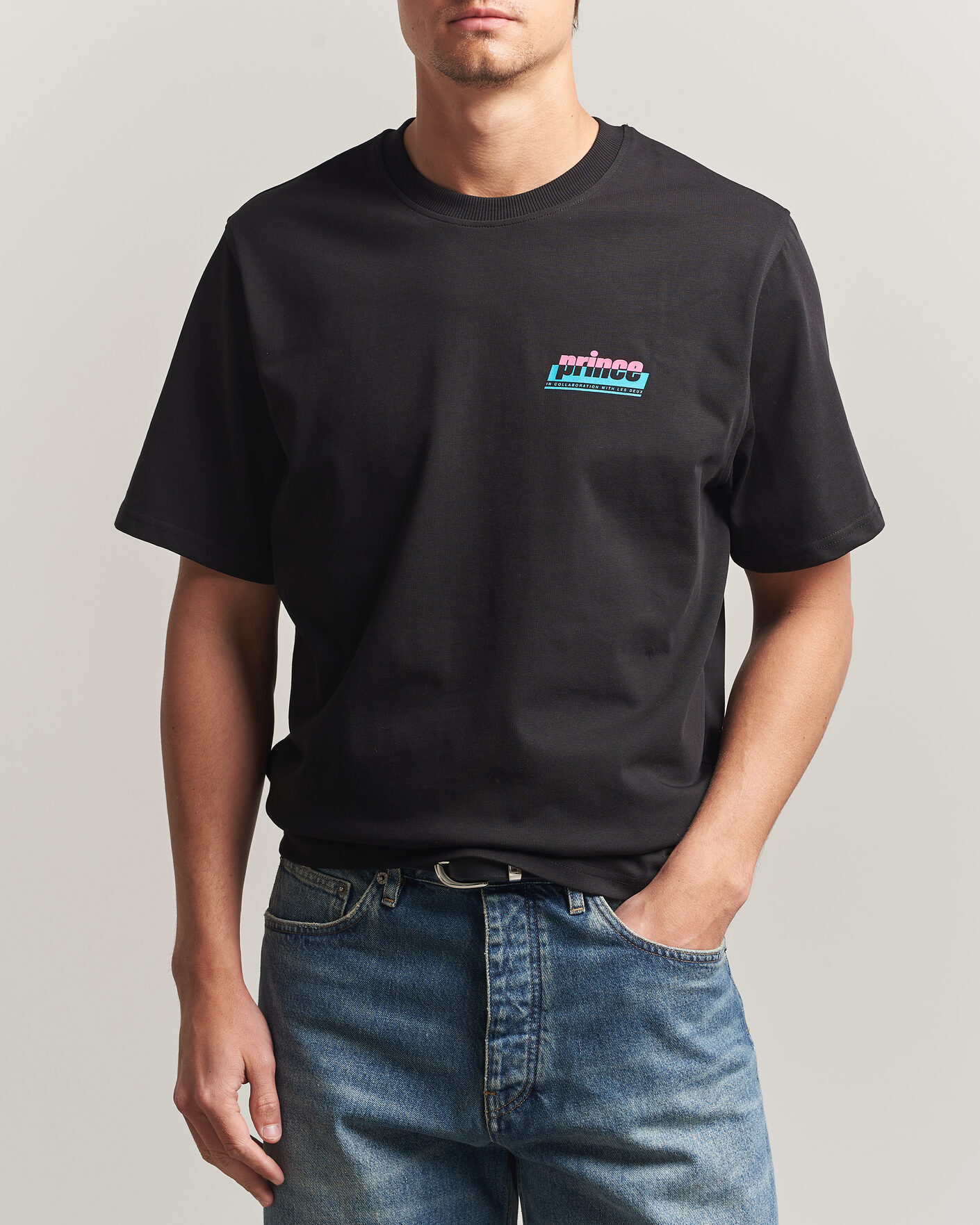 Herr | T-Shirts | LES DEUX | Prince P T-Shirt Black