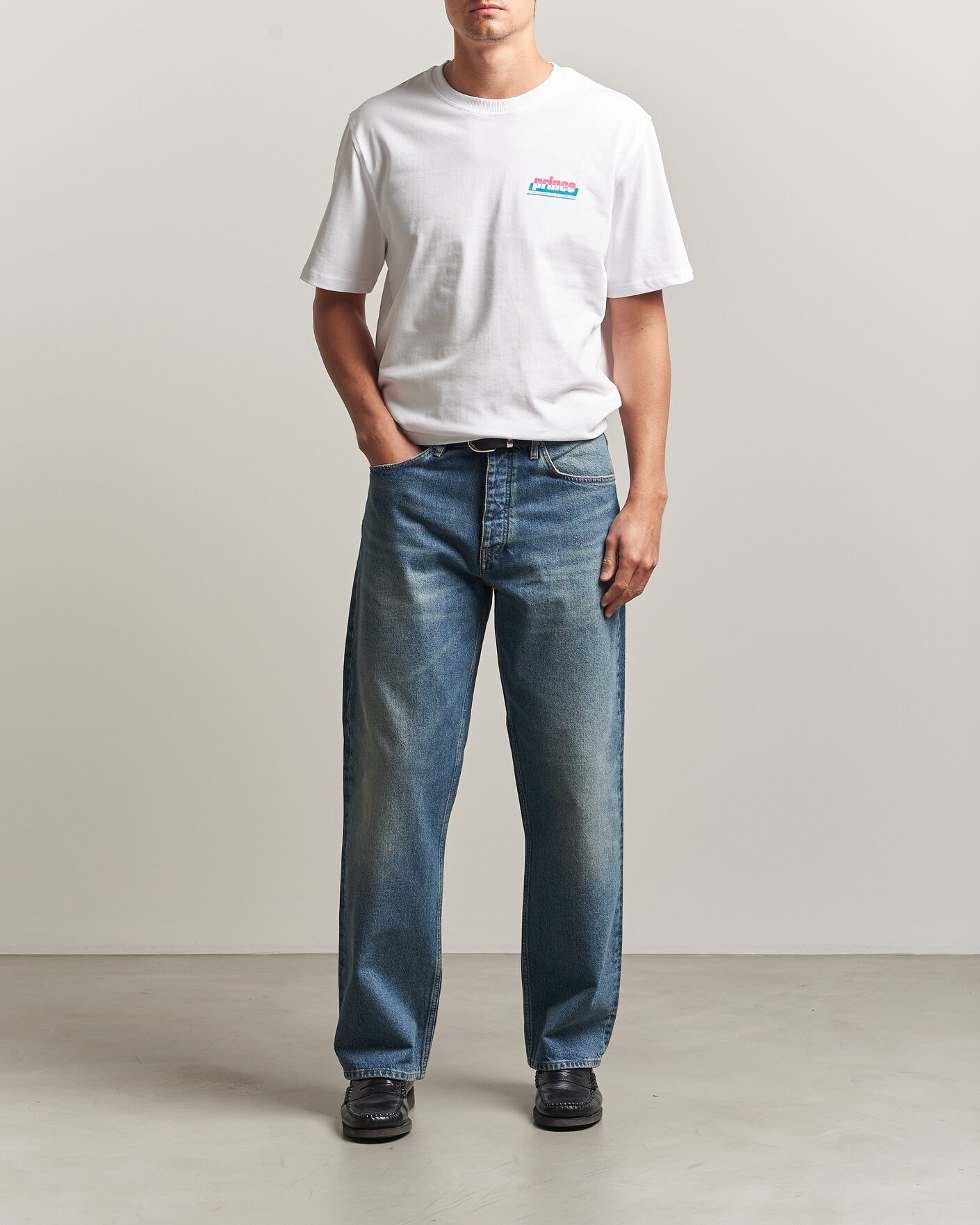 Herr | T-Shirts | LES DEUX | Prince P T-Shirt White