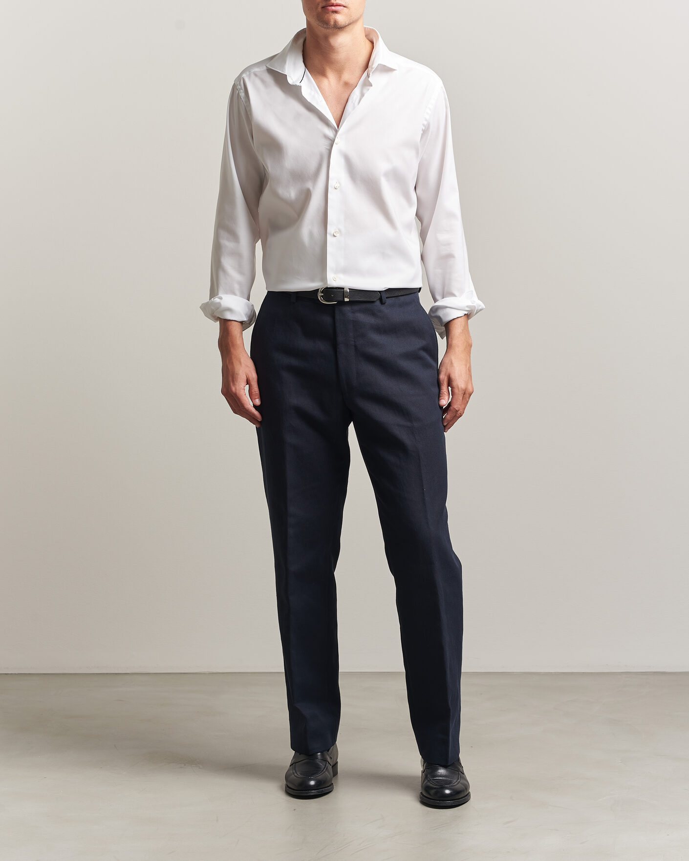 Herr | Skjortor | Eton | Casual Fit Signature Oxford Shirt White