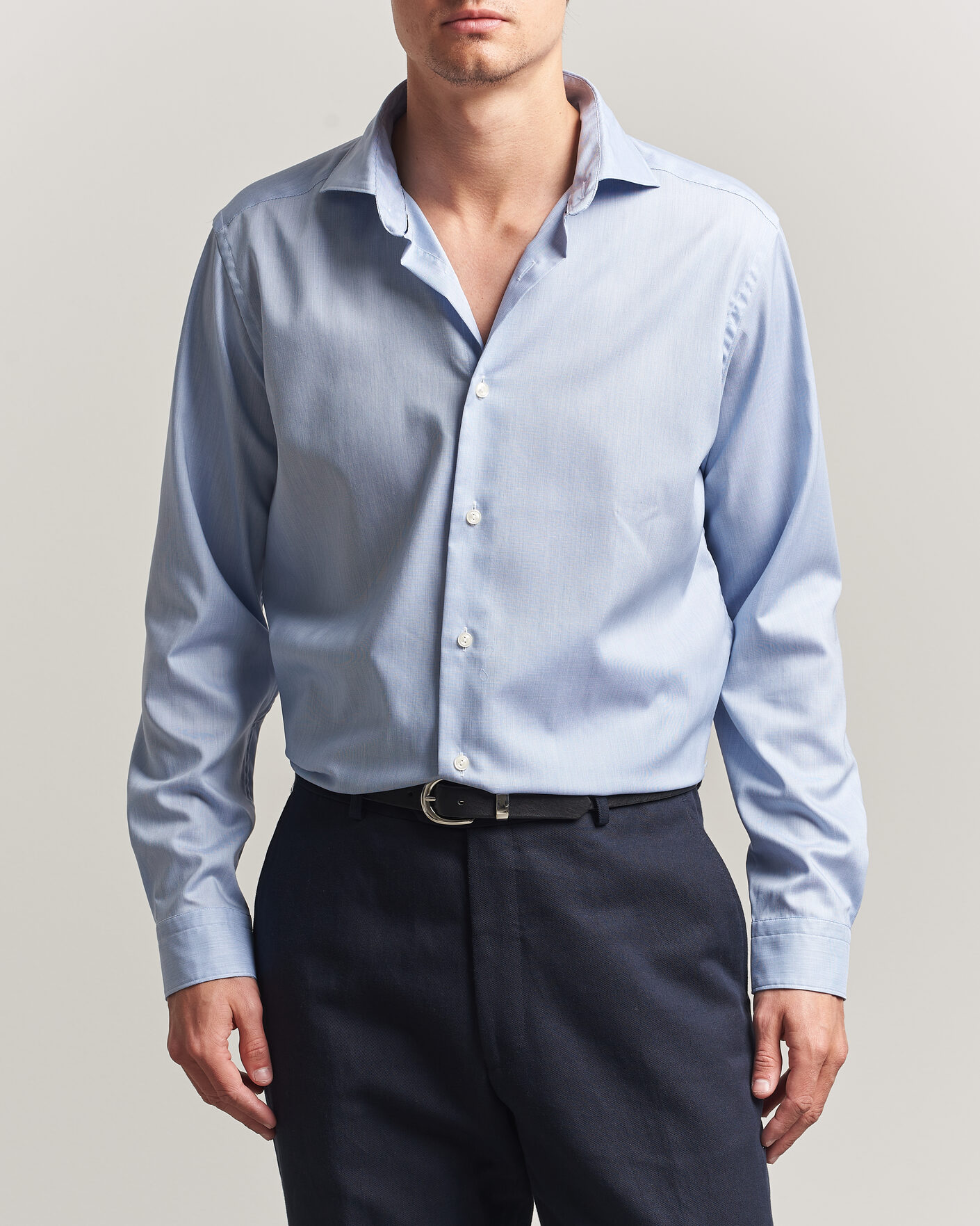 Herr | Skjortor | Eton | Casual Fit Signature Oxford Shirt Light Blue