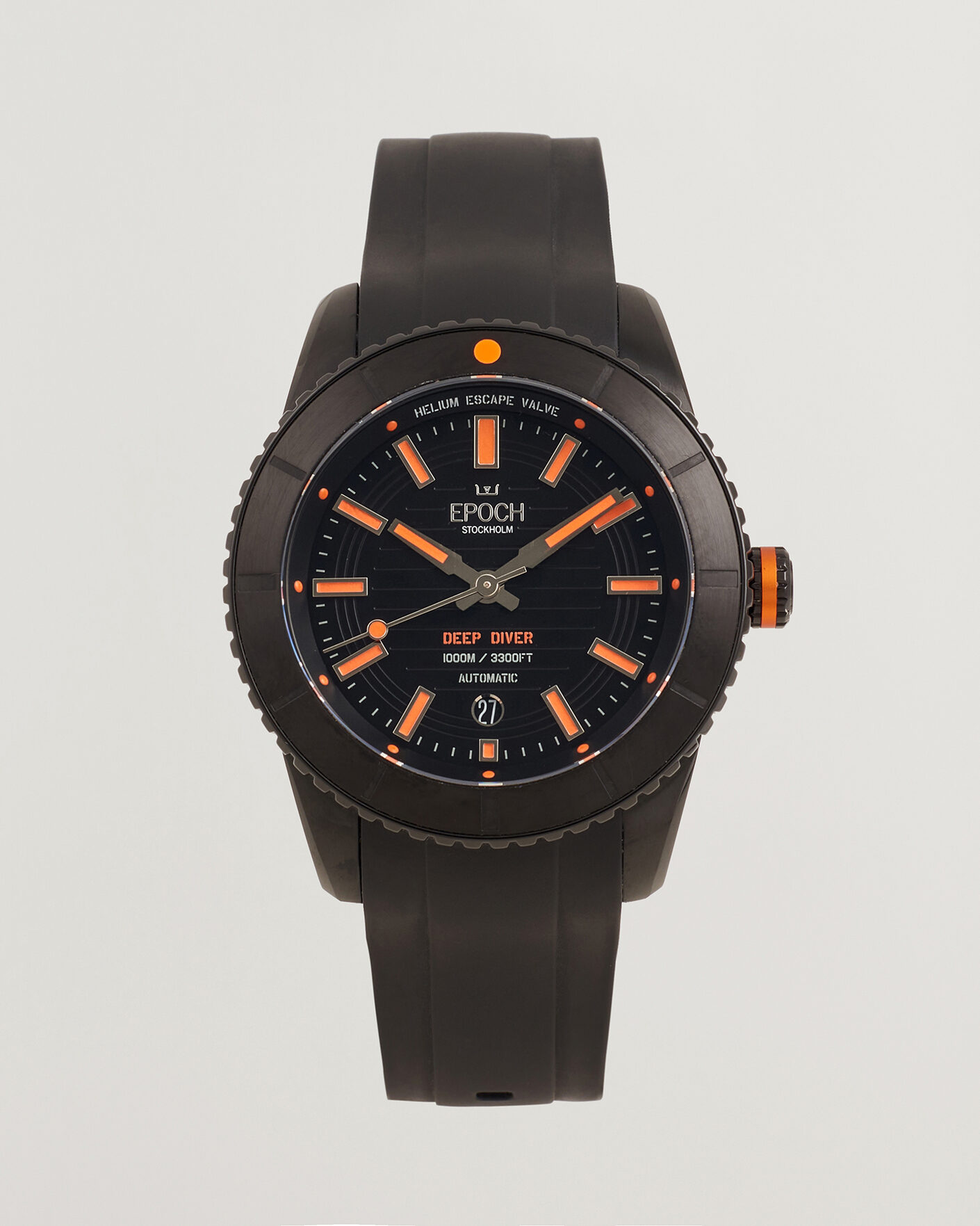 Herr | Pre-Owned & Vintage Watches | Epoch Pre-Owned | Deep Diver DLC Orange LE 
