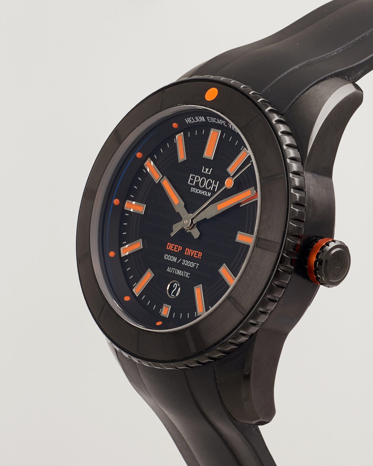 Herr | Pre-Owned & Vintage Watches | Epoch Pre-Owned | Deep Diver DLC Orange LE 