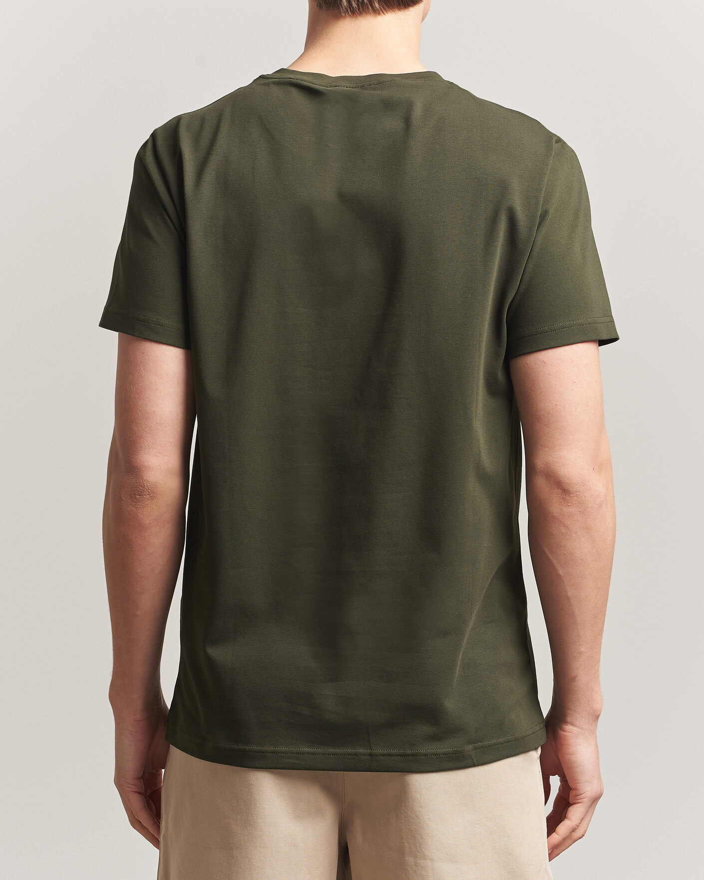 Herr | T-Shirts | Filippa K | Soft Lycra T-Shirt Midnight Olive