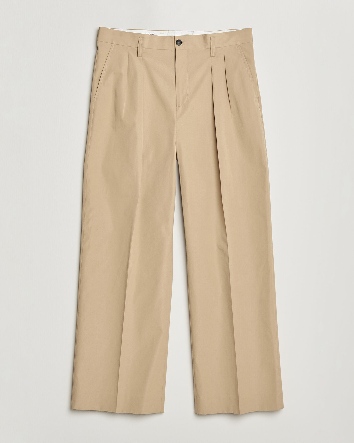 Herr |  | Filippa K | Milo Cotton Trousers Canvas Beige