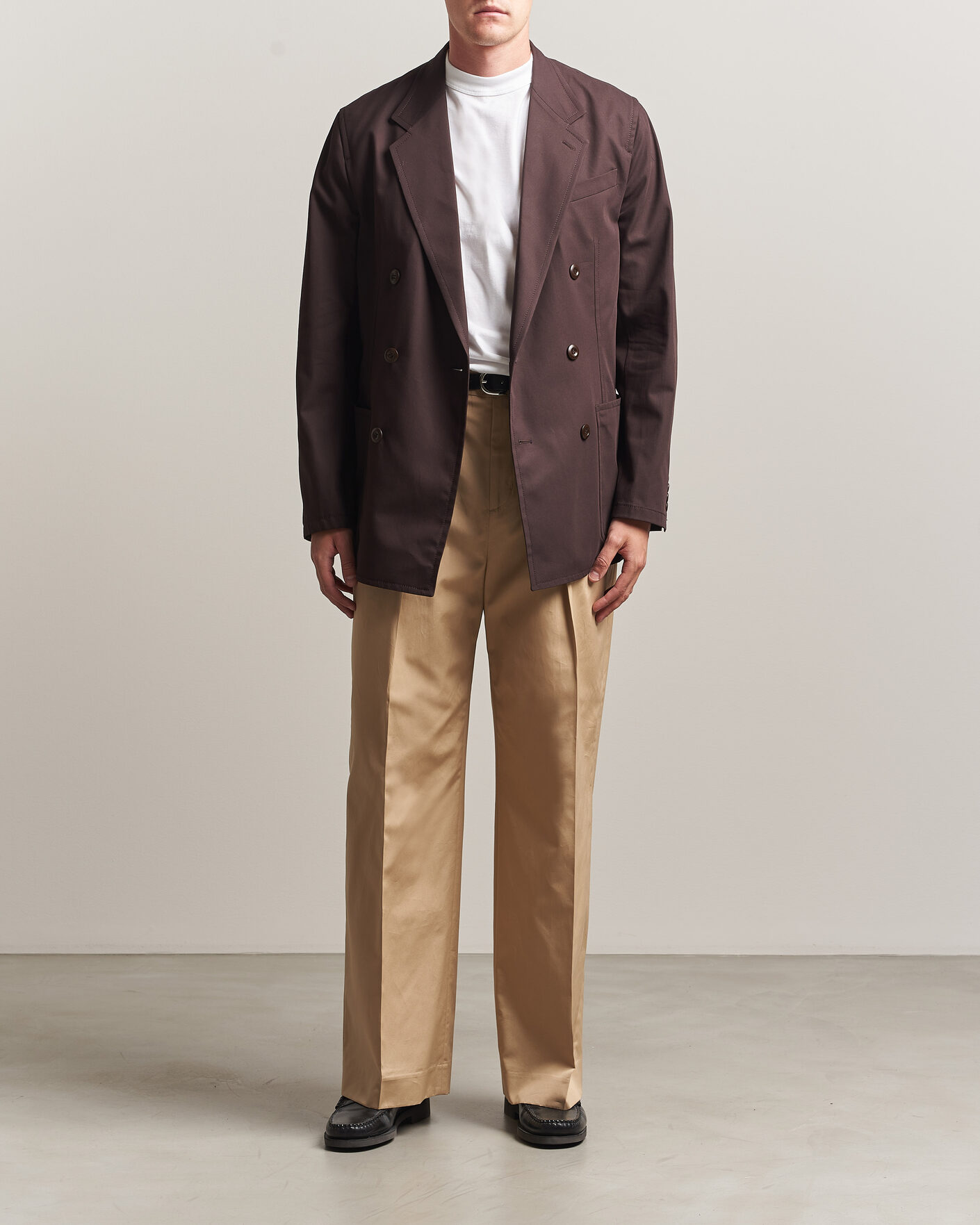 Herr | Byxor | Filippa K | Milo Cotton Trousers Canvas Beige