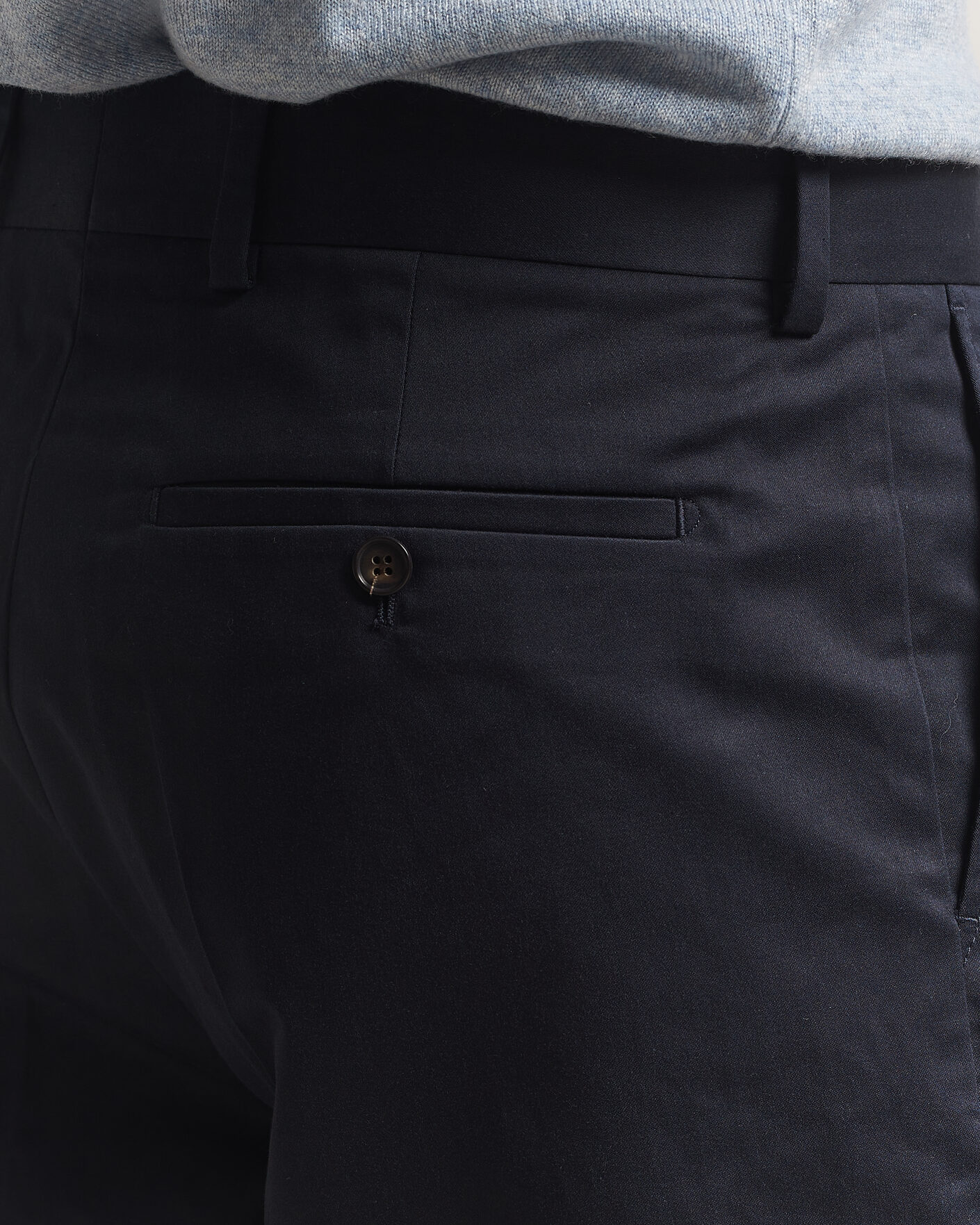 Herr | Shorts | Filippa K | Tailored Cotton Chino Shorts Navy