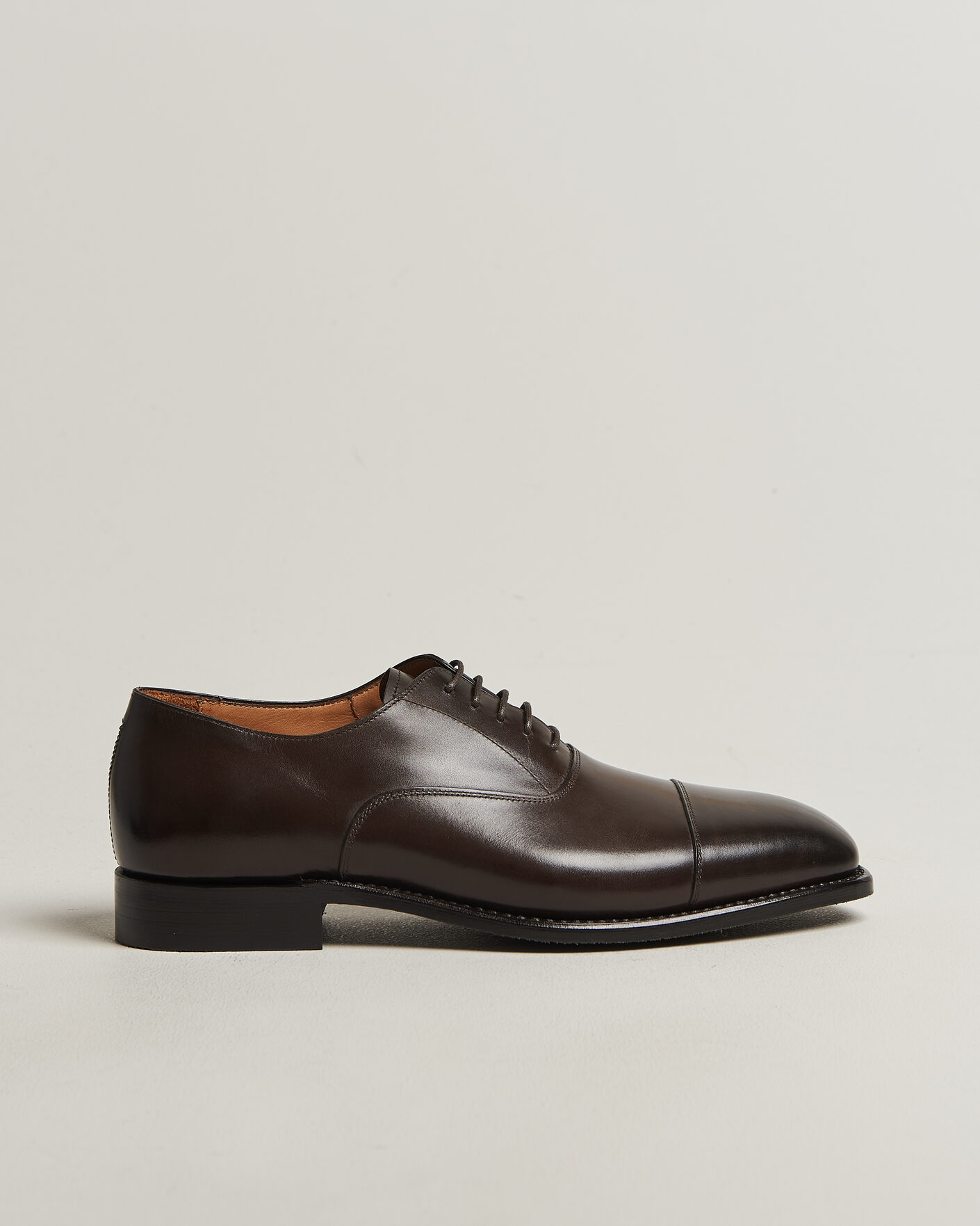 Herr | Oxfords | Myrqvist | Äppelviken II Oxford Dark Brown Calf