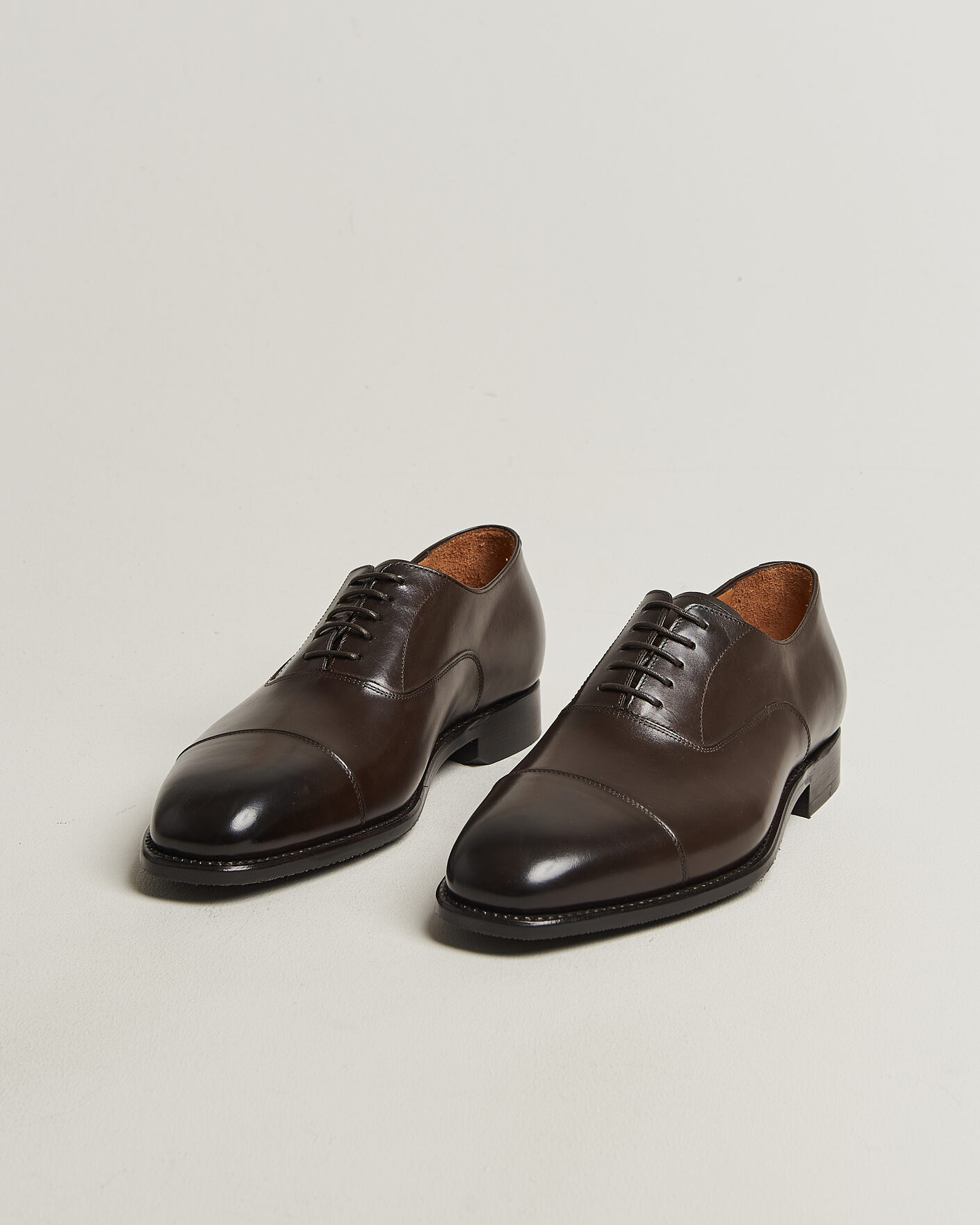 Herr | Oxfords | Myrqvist | Äppelviken II Oxford Dark Brown Calf