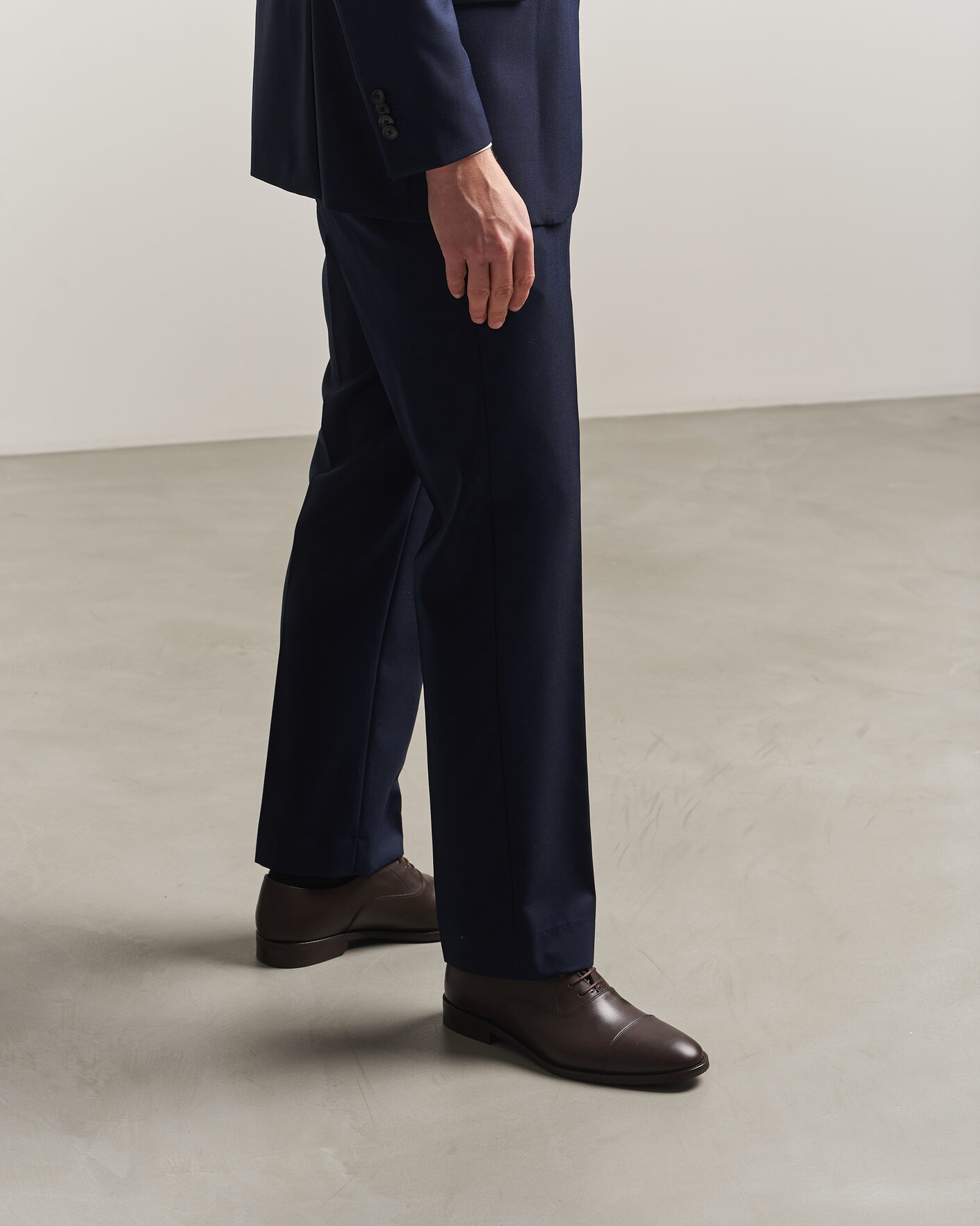 Herr | Oxfords | Myrqvist | Vinterviken II Oxford Dark Brown Calf