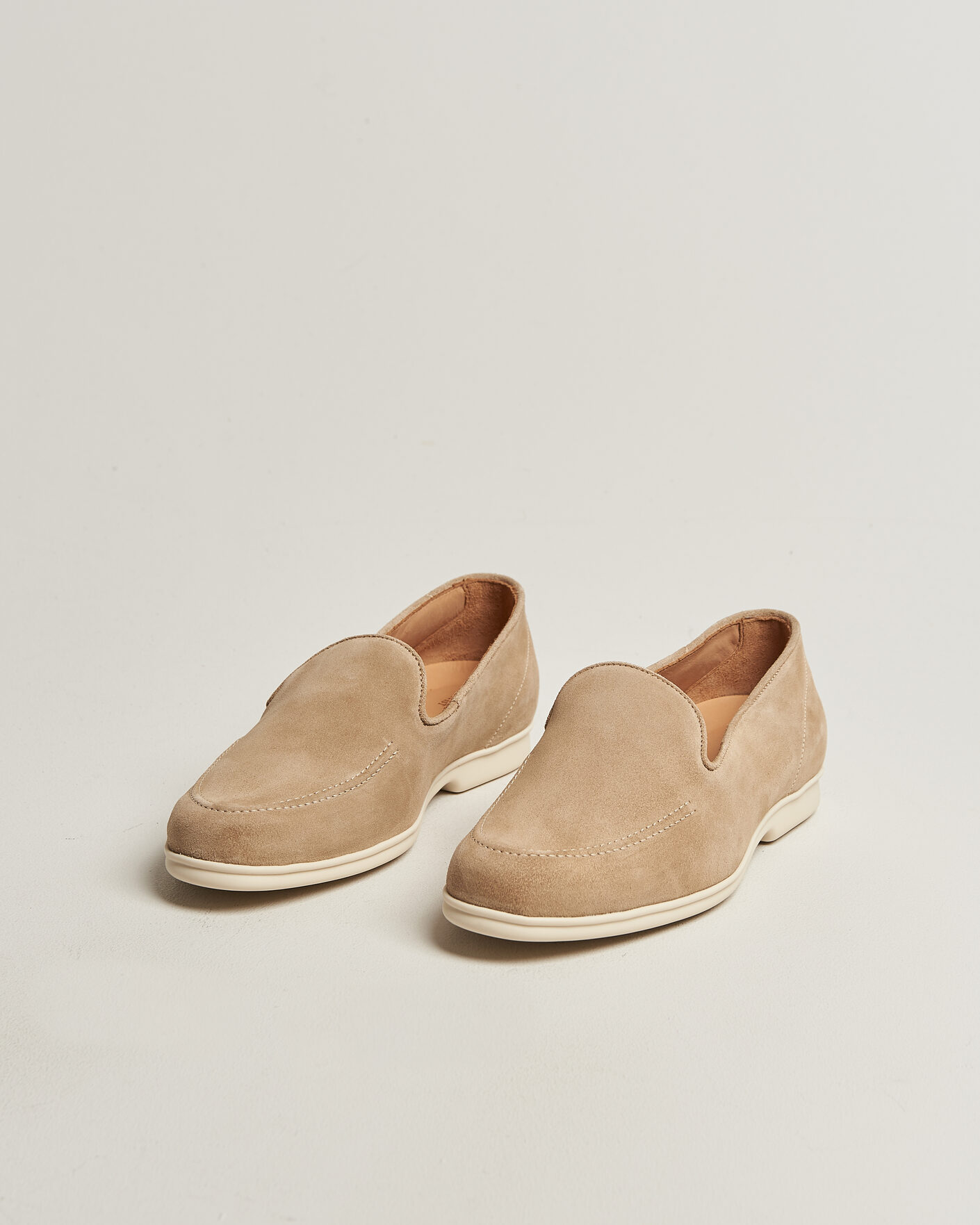 Herr | Loafers | Myrqvist | Brännö II Loafers Sand Suede