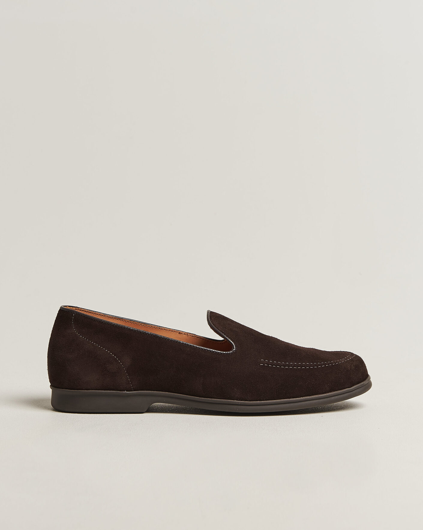 Herr | Loafers | Myrqvist | Brännö II Loafers Dark Brown Suede