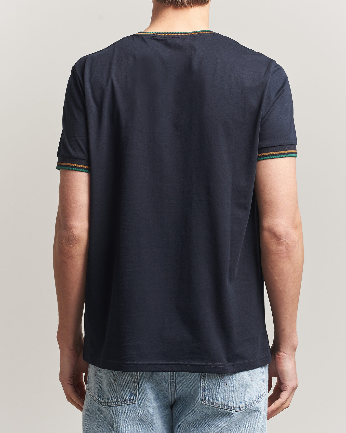 Herr | T-Shirts | Fred Perry | Twin Tipped T-Shirt Navy