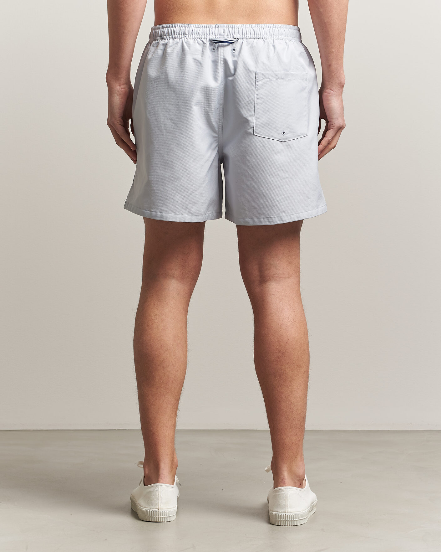 Herr | Badbyxor | Fred Perry | Classic Swimshorts Dusky Blue