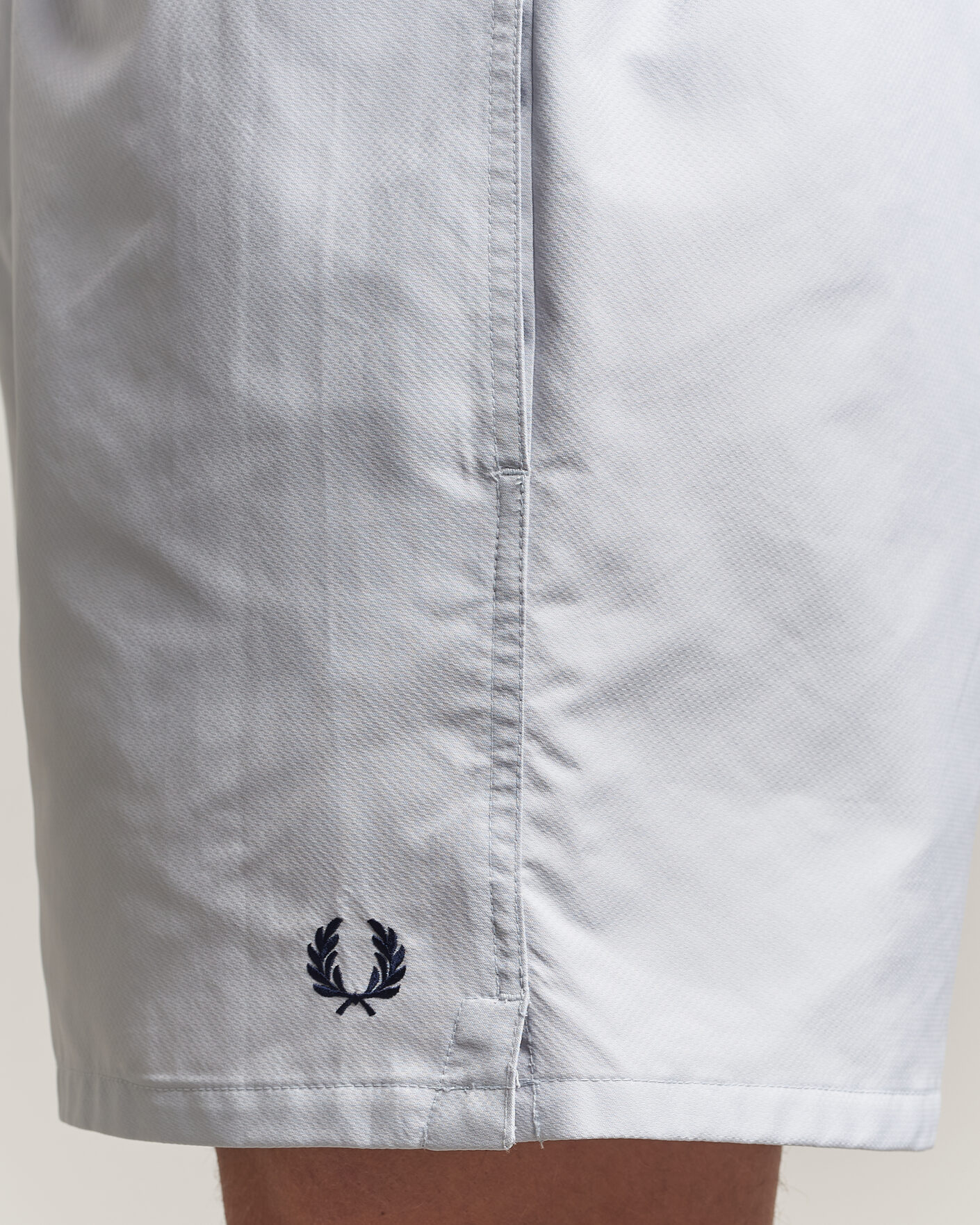 Herr | Badbyxor | Fred Perry | Classic Swimshorts Dusky Blue