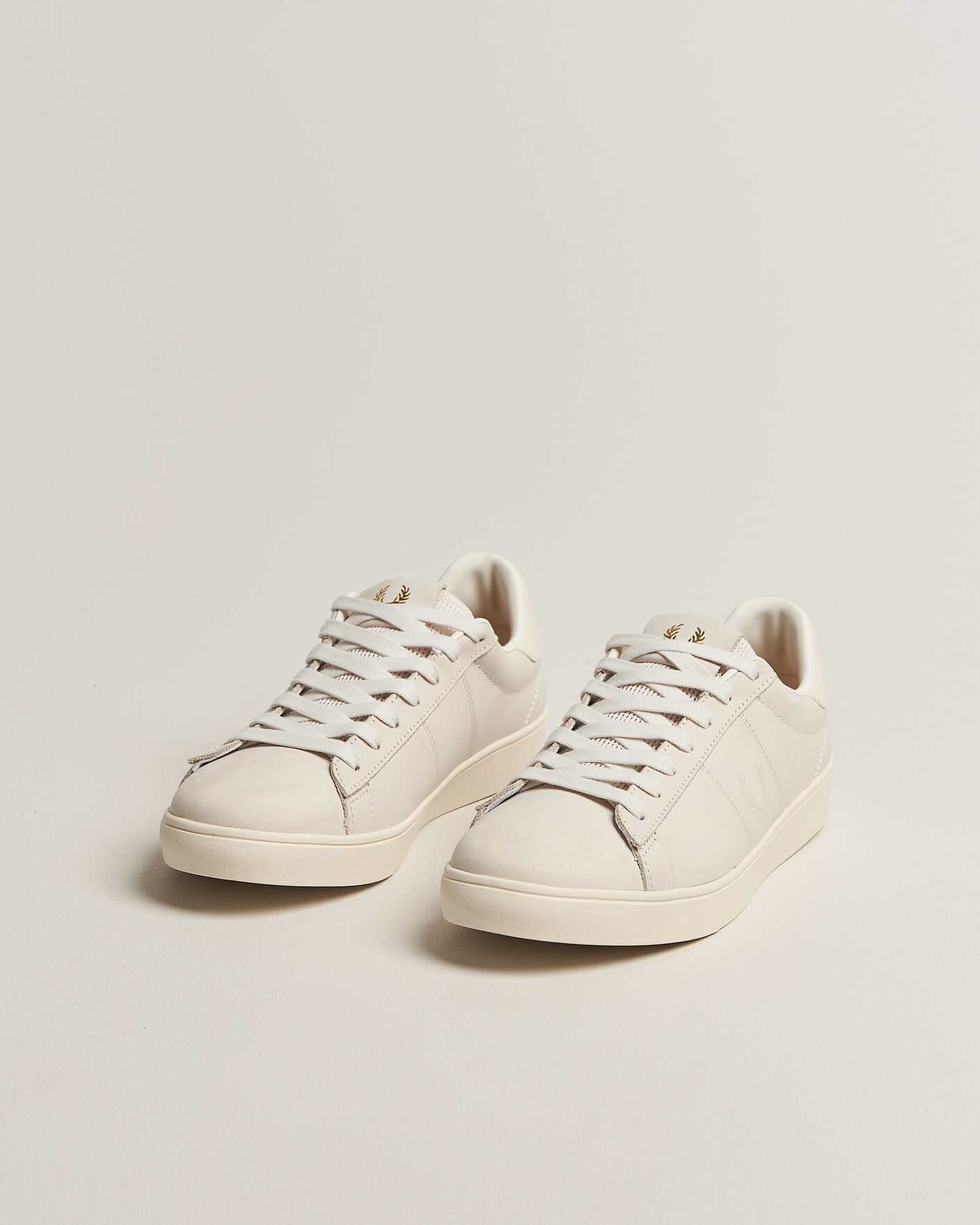 Herr | Sneakers | Fred Perry | Spencer Nubuck Sneaker Snow White