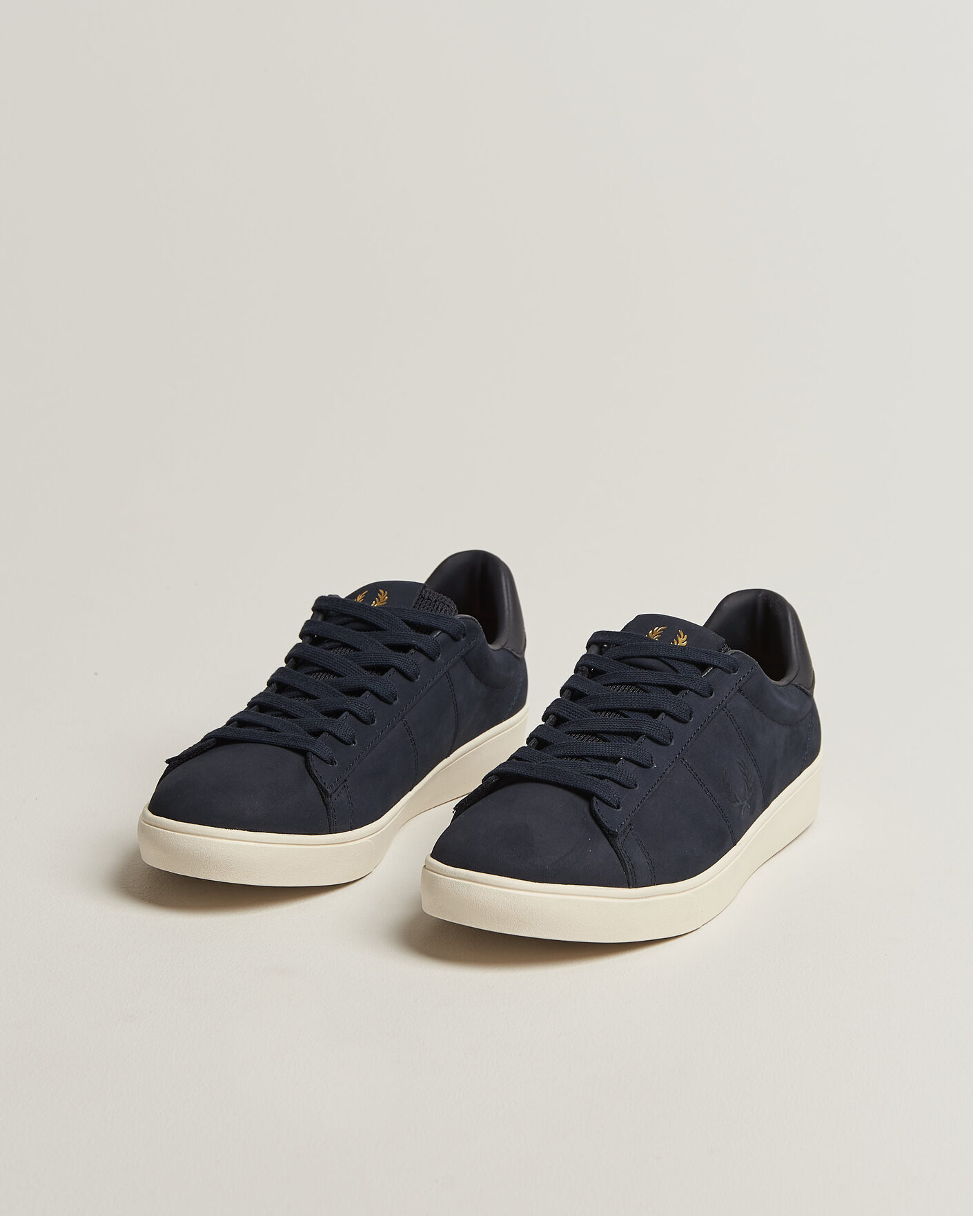 Herr | Sneakers | Fred Perry | Spencer Nubuck Sneaker Navy