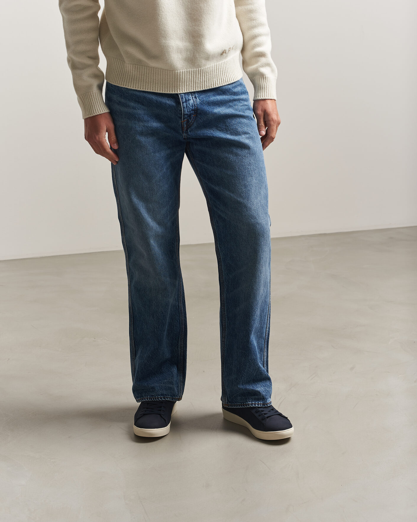 Herr | Sneakers | Fred Perry | Spencer Nubuck Sneaker Navy