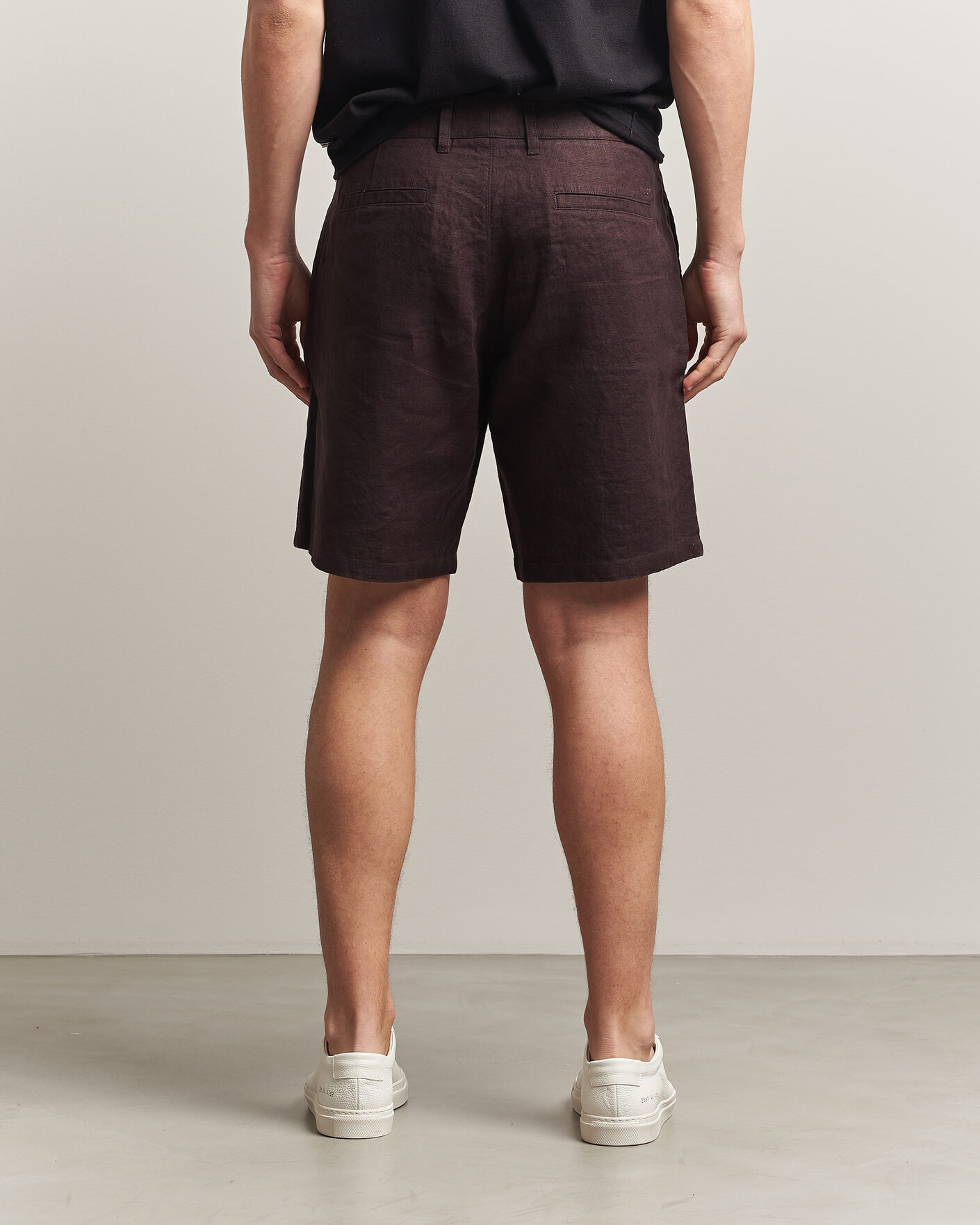 Herr | Shorts | NN07 | Aden Linen Shorts Dusky Port