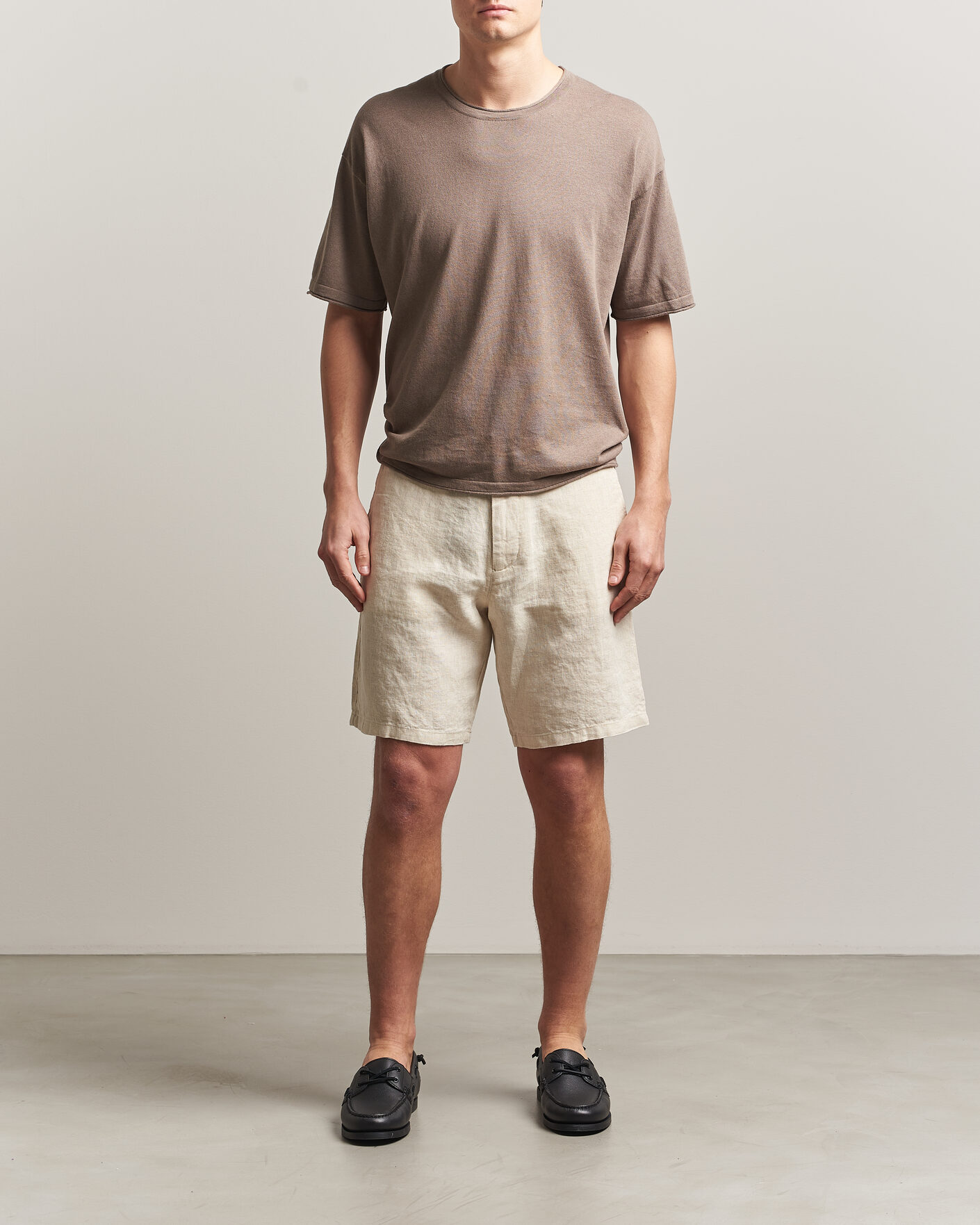 Herr | Shorts | NN07 | Aden Linen Shorts Oat