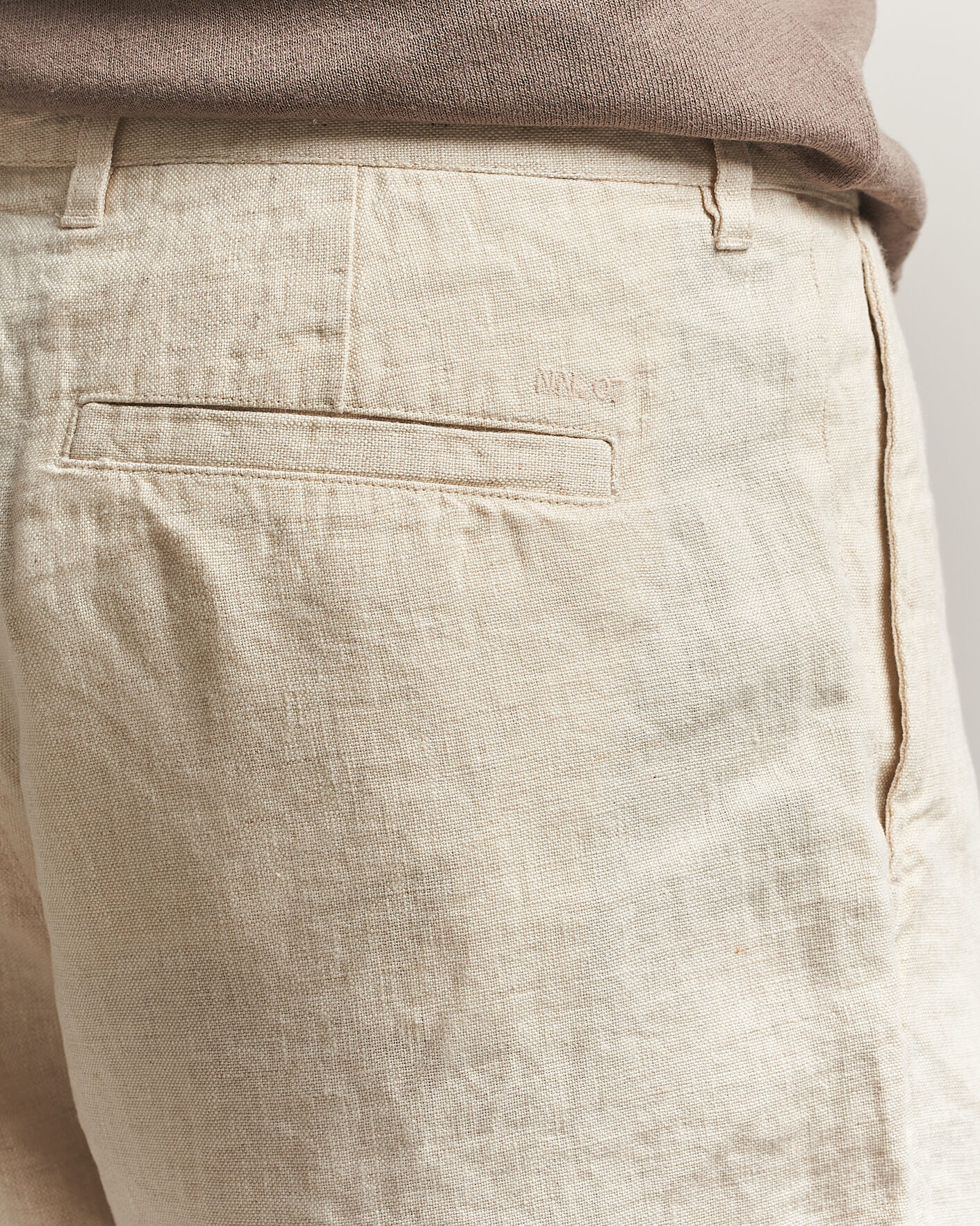 Herr | Shorts | NN07 | Aden Linen Shorts Oat