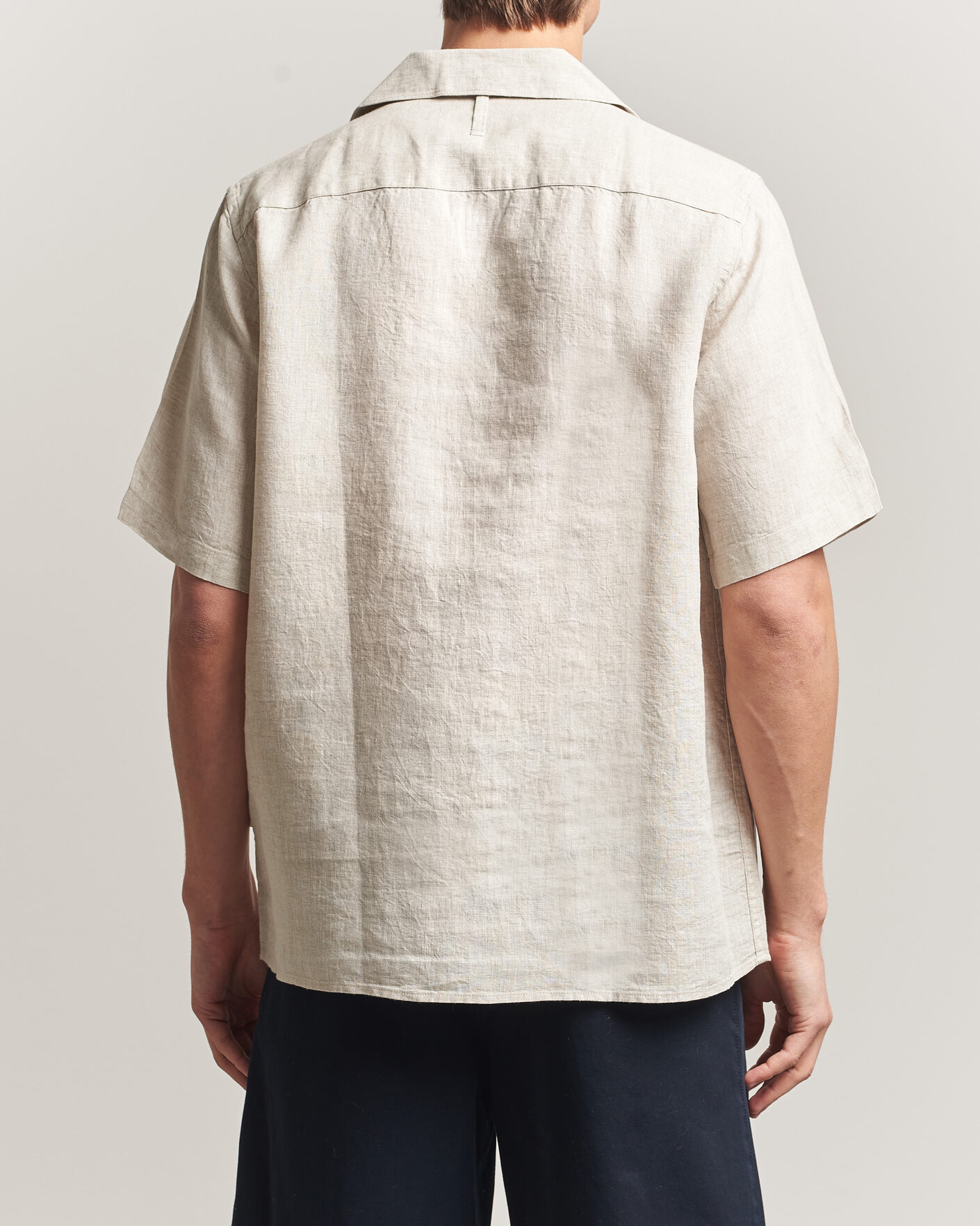 Herr | Skjortor | NN07 | Julio Linen Resort Shirt Oat