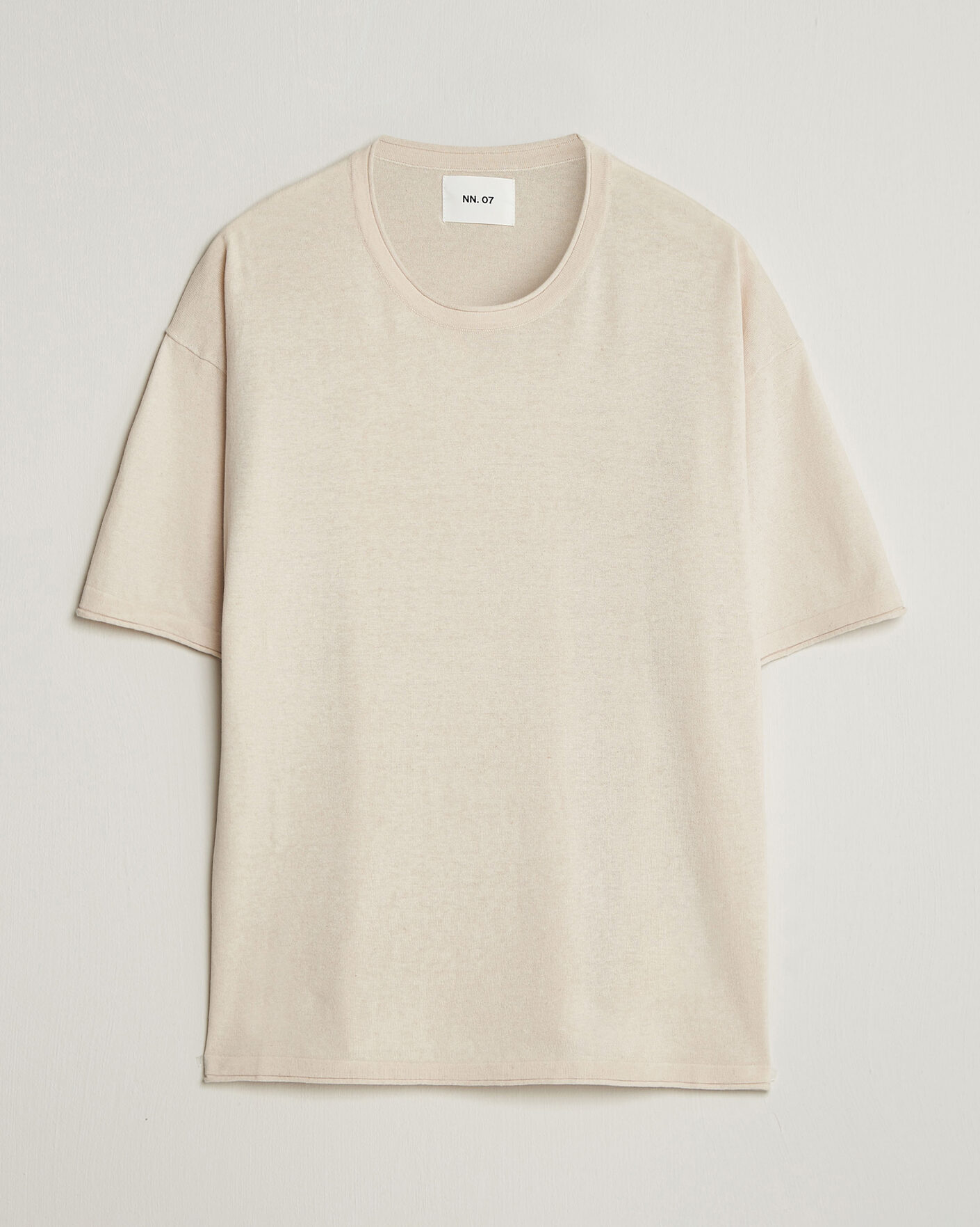 Herr |  | NN07 | Ryan Cotton/Linen T-Shirt Oat