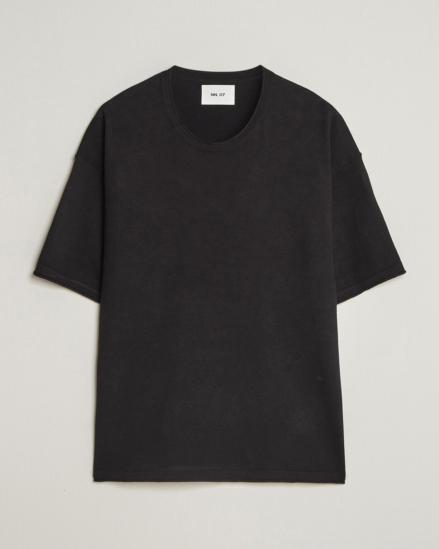 Herr |  | NN07 | Ryan Cotton/Linen T-Shirt Black