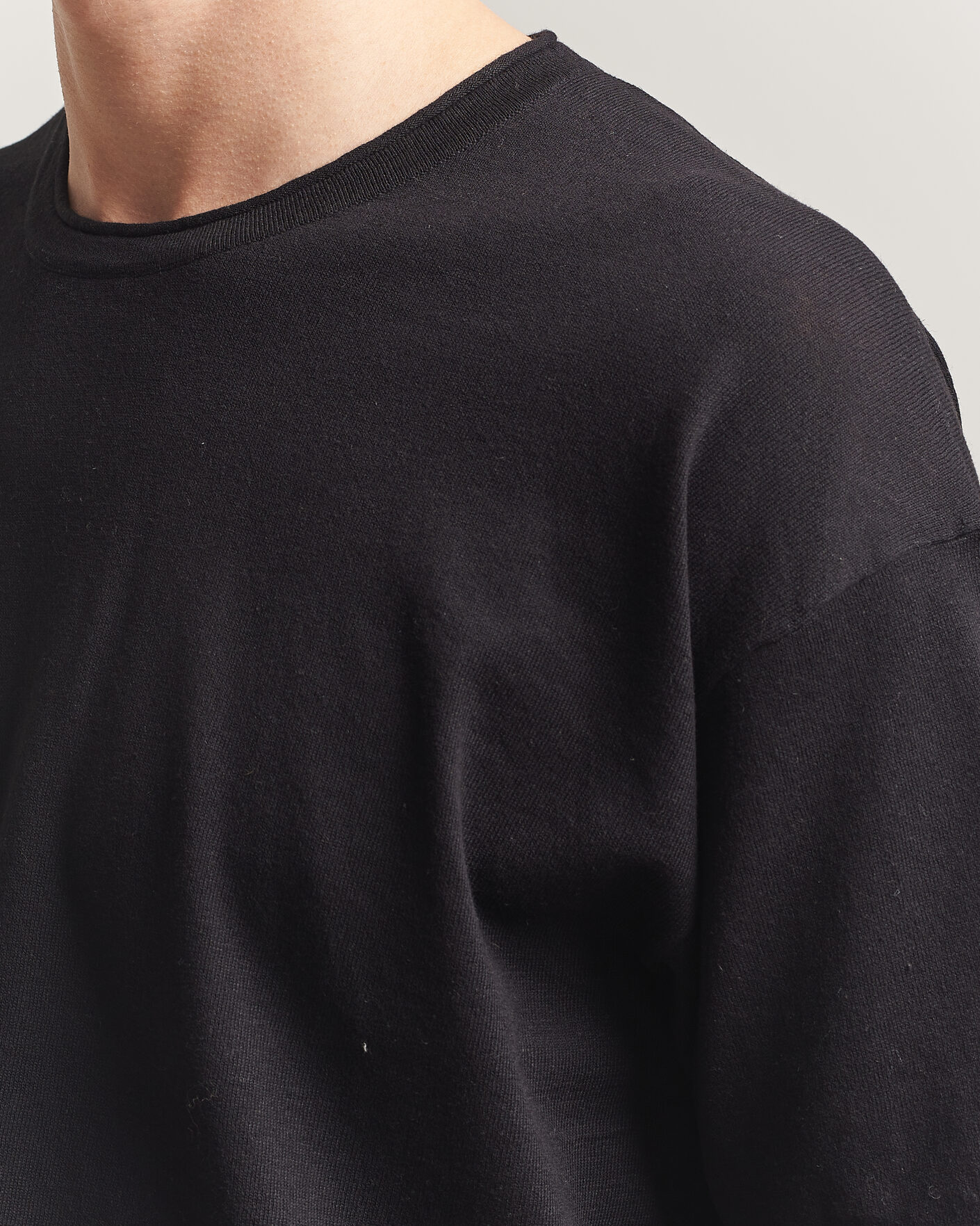 Herr | T-Shirts | NN07 | Ryan Cotton/Linen T-Shirt Black