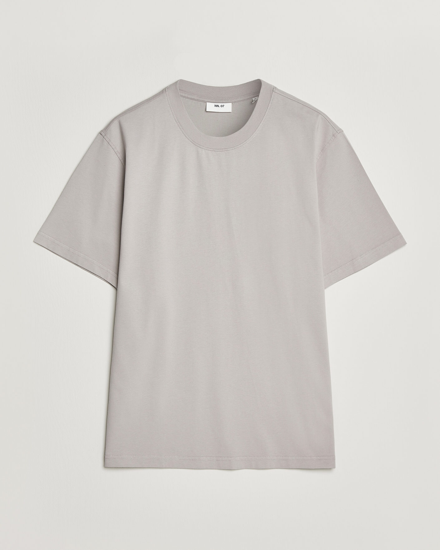 Herr | T-Shirts | NN07 | Adam Crew Neck T-Shirt Moon Dust
