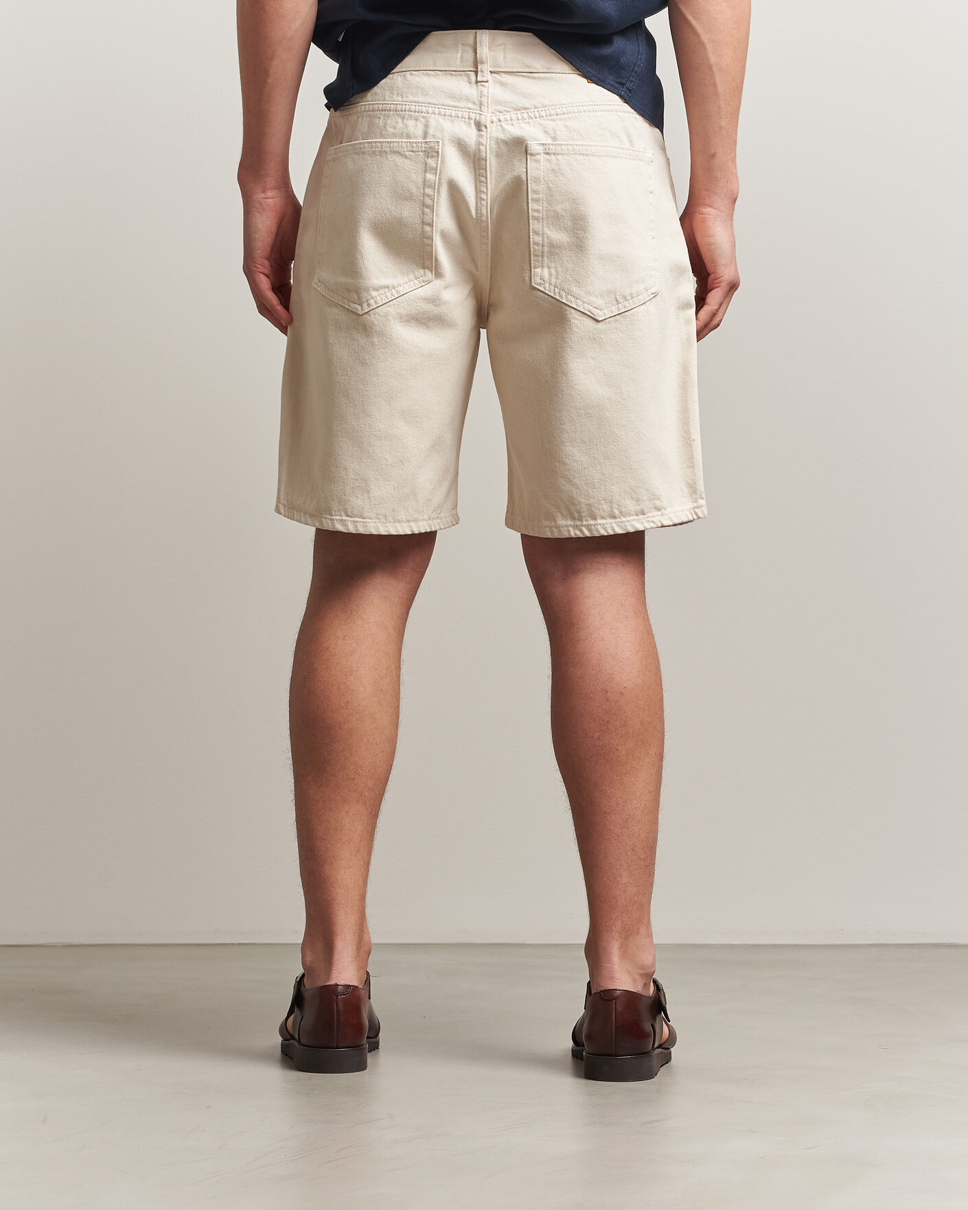 Herr | Shorts | NN07 | Otis Denim Shorts Ecru