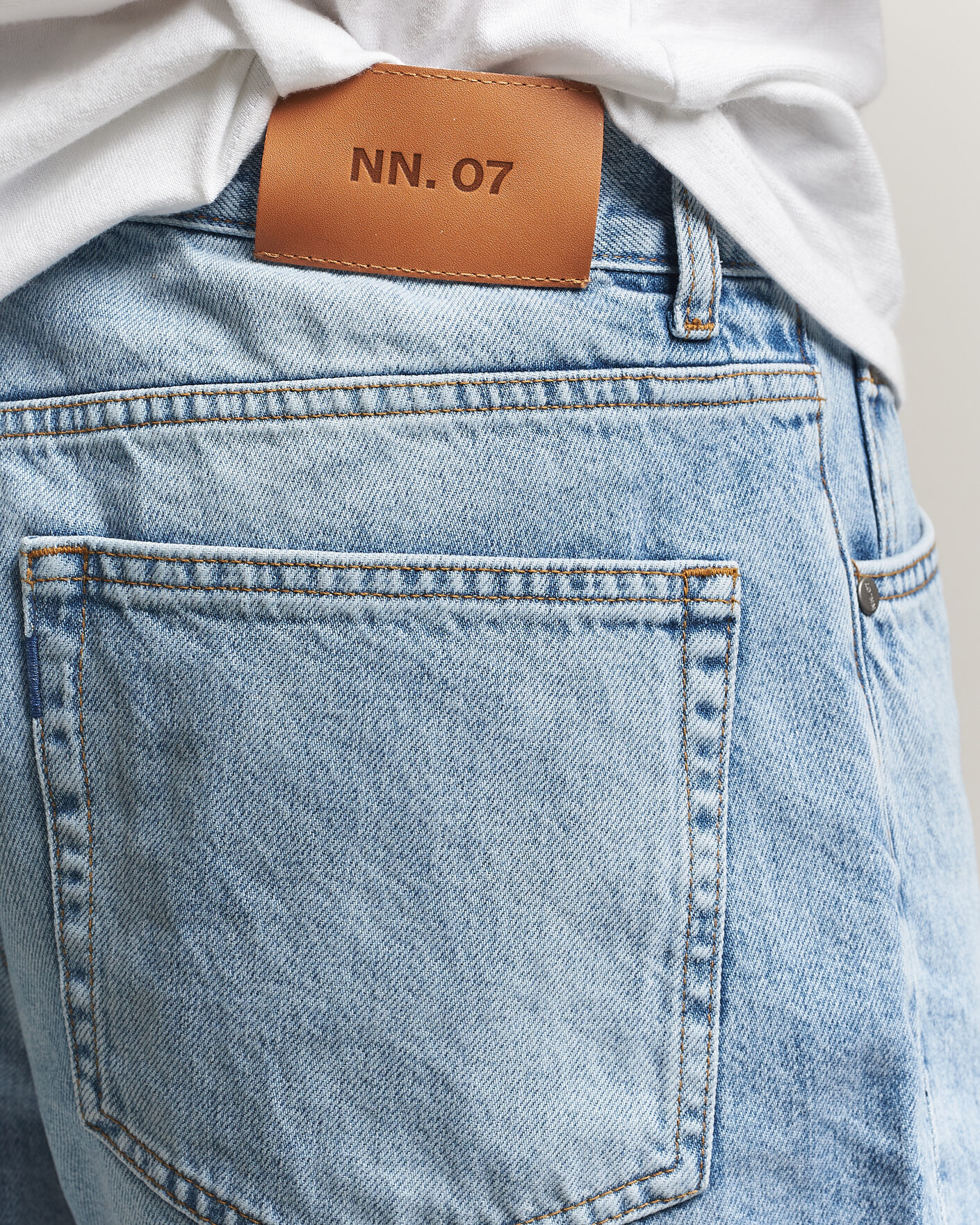 Herr | Shorts | NN07 | Otis Denim Shorts Light Blue Washed