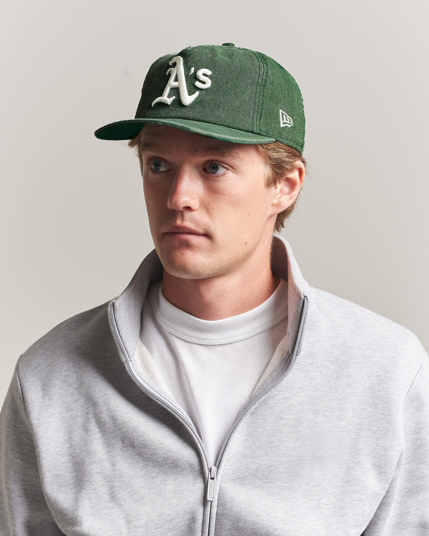 Herr | Hattar & kepsar | New Era | 9Twenty Washed Cotton Cap Oakland Athletics