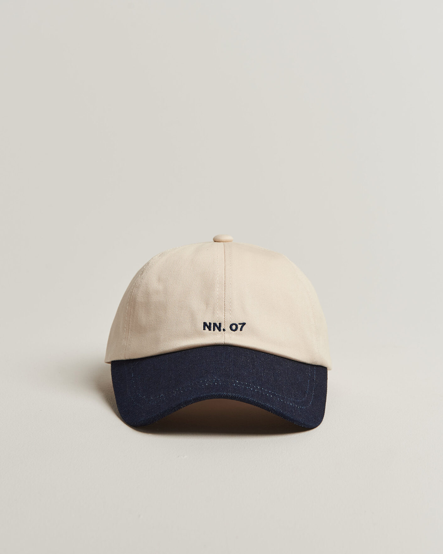 Herr | Hattar & kepsar | NN07 | Logo Cap Raw Indigo